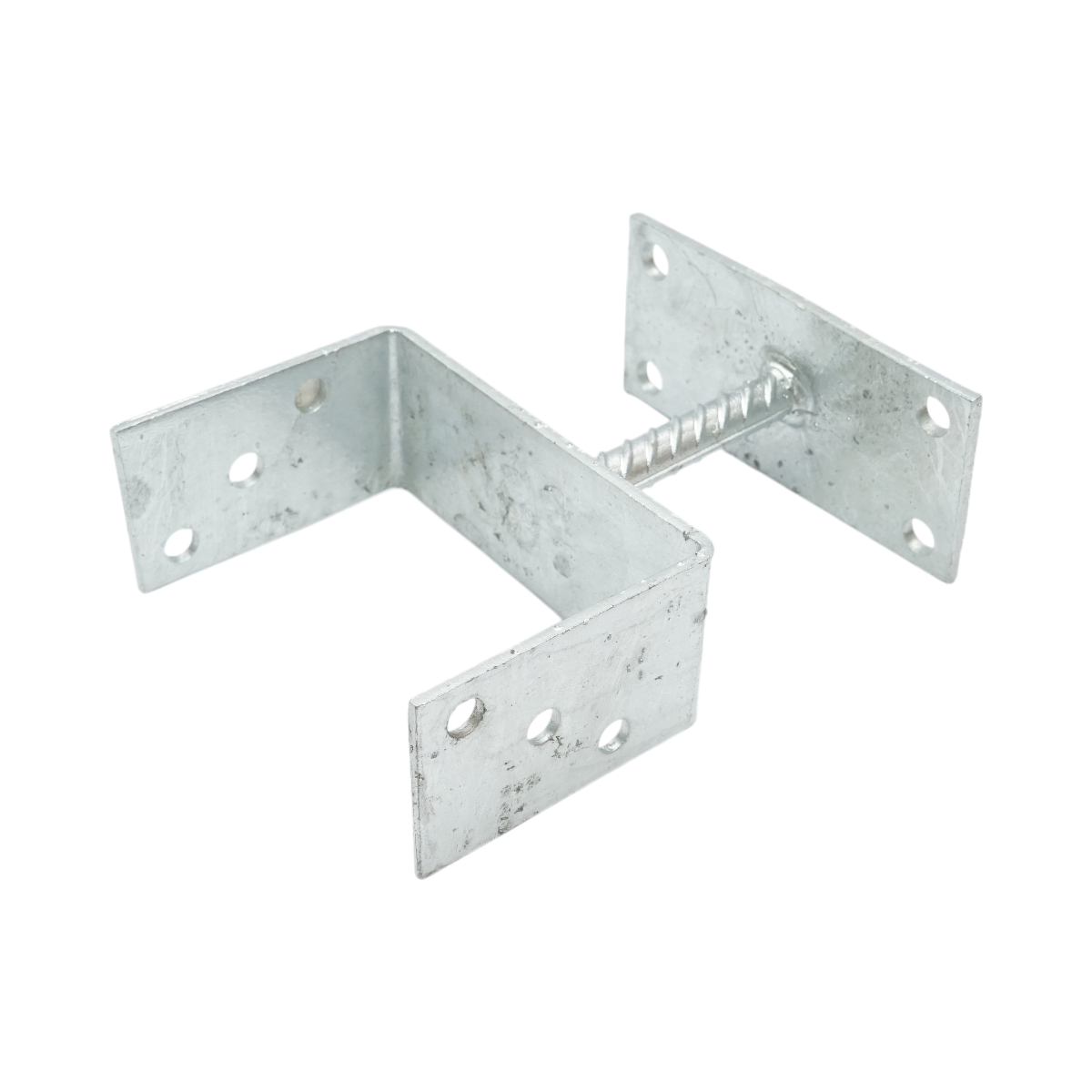 Papuc reazem cu talpa fixa 141x60x102mm, grosime 5mm, otel zincat - imagine 4