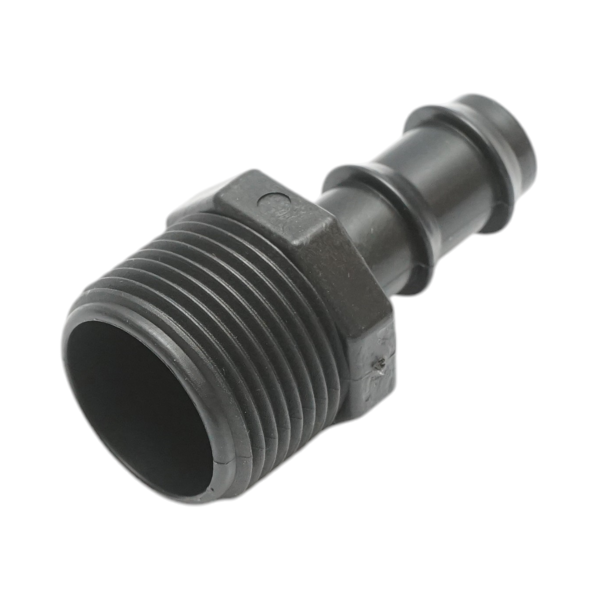 Racord drept picurare D16mm filet exterior 3/4 pentru tub, furtun irigare - imagine 3
