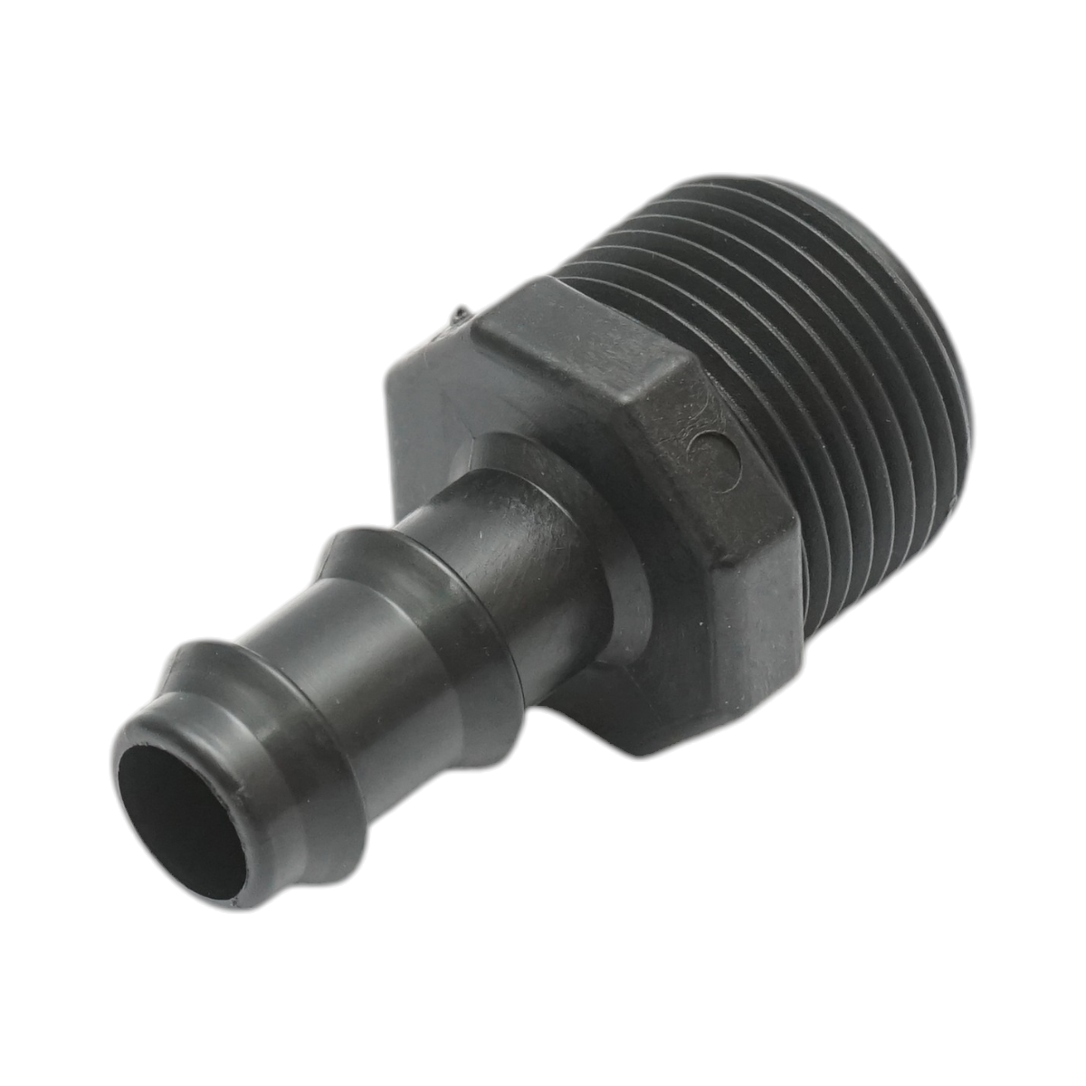 Racord drept picurare D16mm filet exterior 3/4 pentru tub, furtun irigare - imagine 2