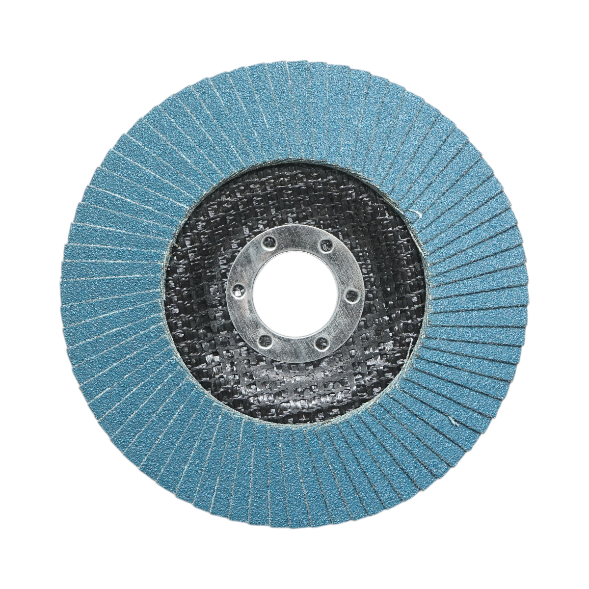 Disc lamelar abraziv cu zirconiu 125x22.23mm T29 R120 pentru slefuire, polizare metal si inox - imagine 2