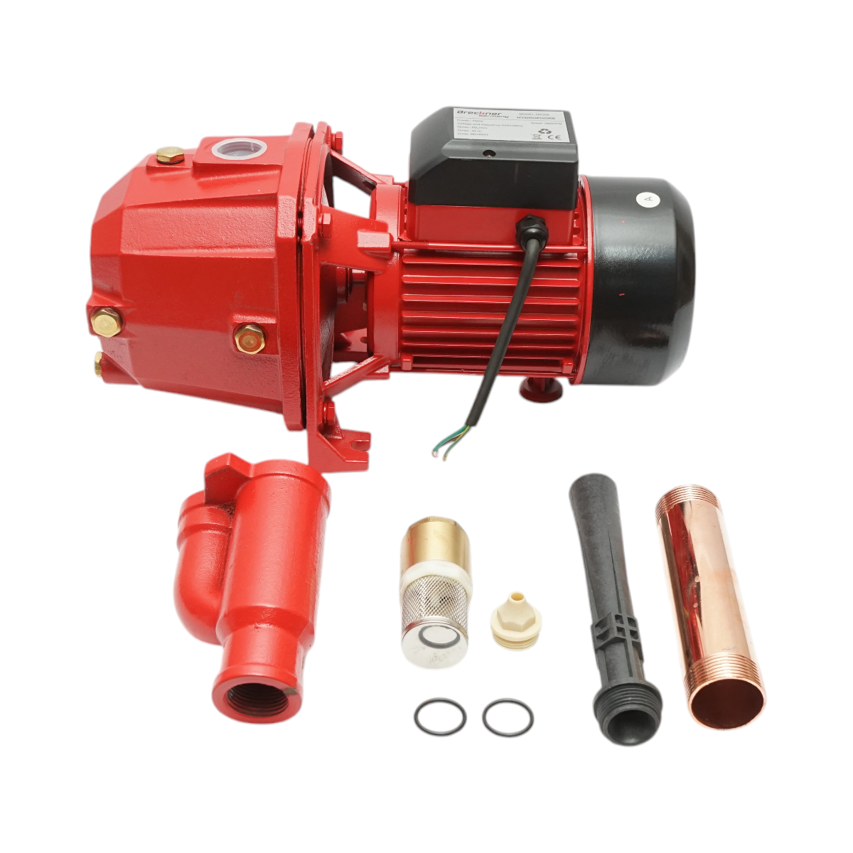 Pompa apa de suprafata autoamorsanta cu ejector 750W, 220V, debit 80 L/min, H42m DP255 Breckner Germany