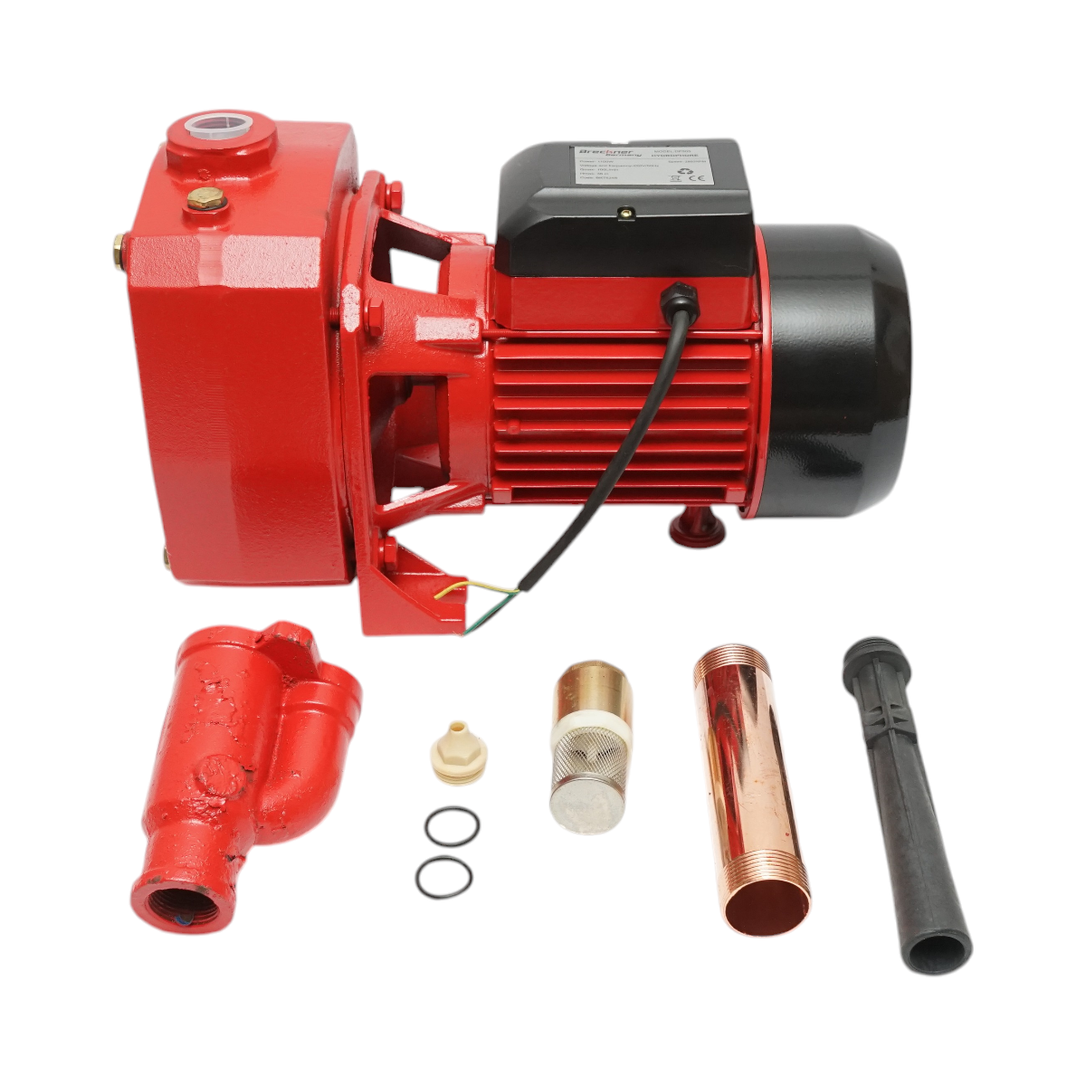 Pompa apa de suprafata autoamorsanta cu ejector 1.1KW, 220V, debit 100 L/min, H38m DP505 Breckner Germany