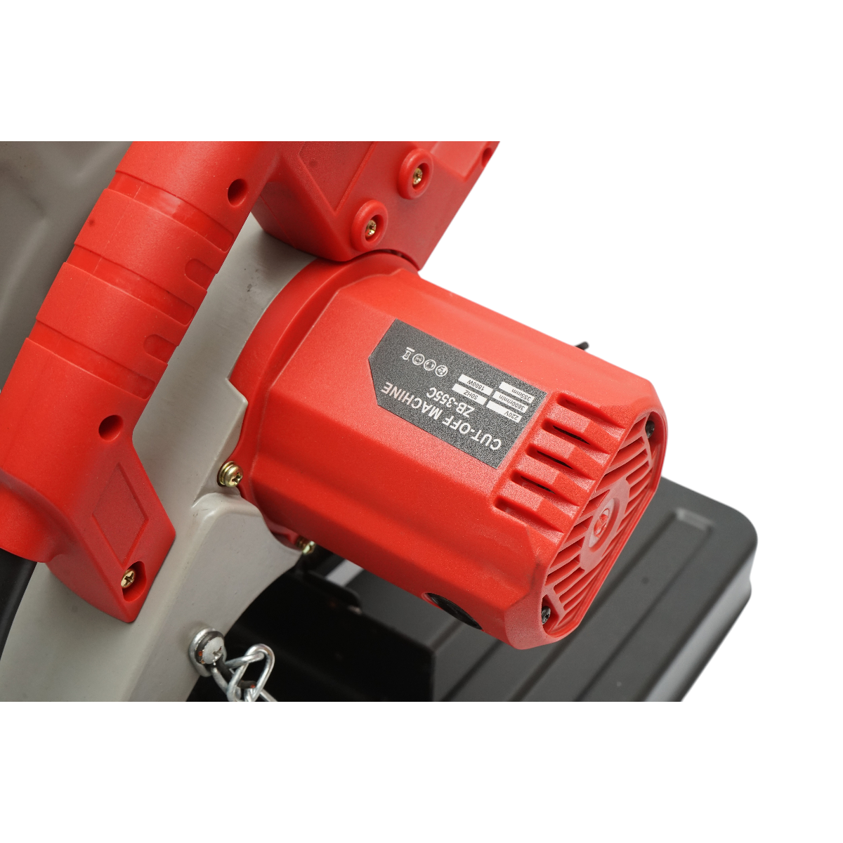 Masina de debitat metal profesionala 1800W, 220V, disc 355mm, taiere unghi 0-45° - imagine 9