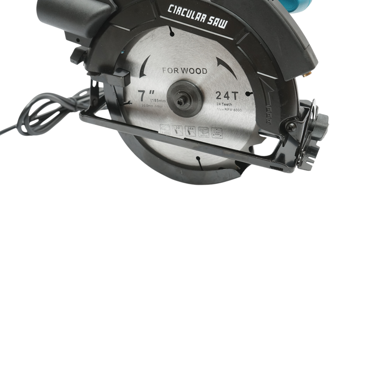 Fierastrau circular de mana cu laser 1050W, 220V, disc 185mm, taiere unghi 0-45°, turatie 5000rpm - imagine 7
