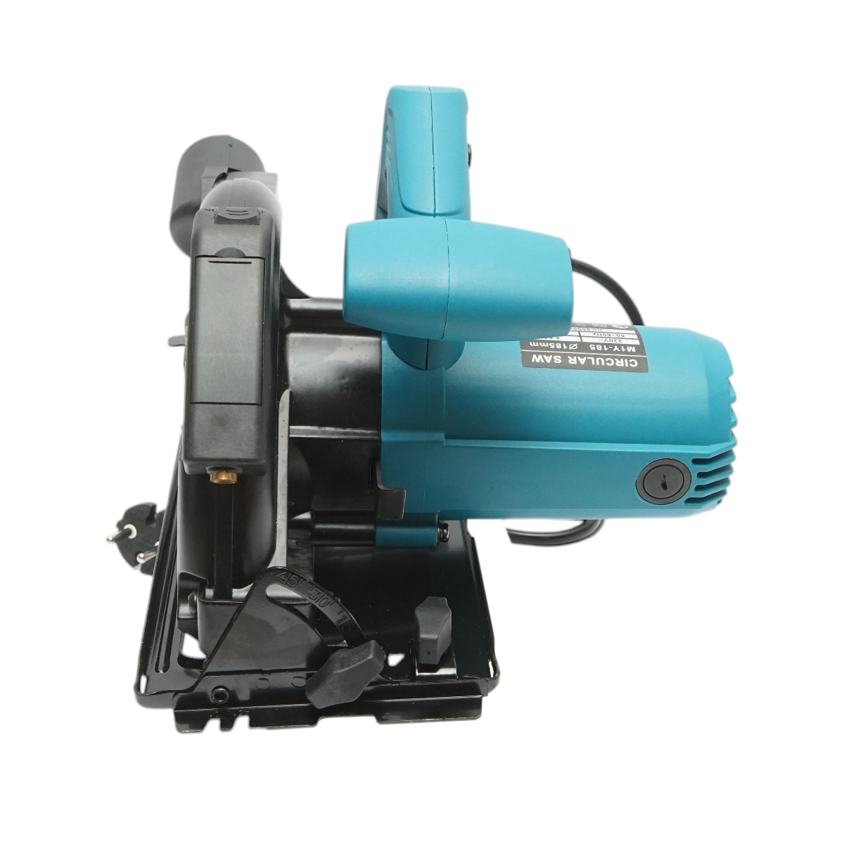 Fierastrau circular de mana cu laser 1050W, 220V, disc 185mm, taiere unghi 0-45°, turatie 5000rpm - imagine 4