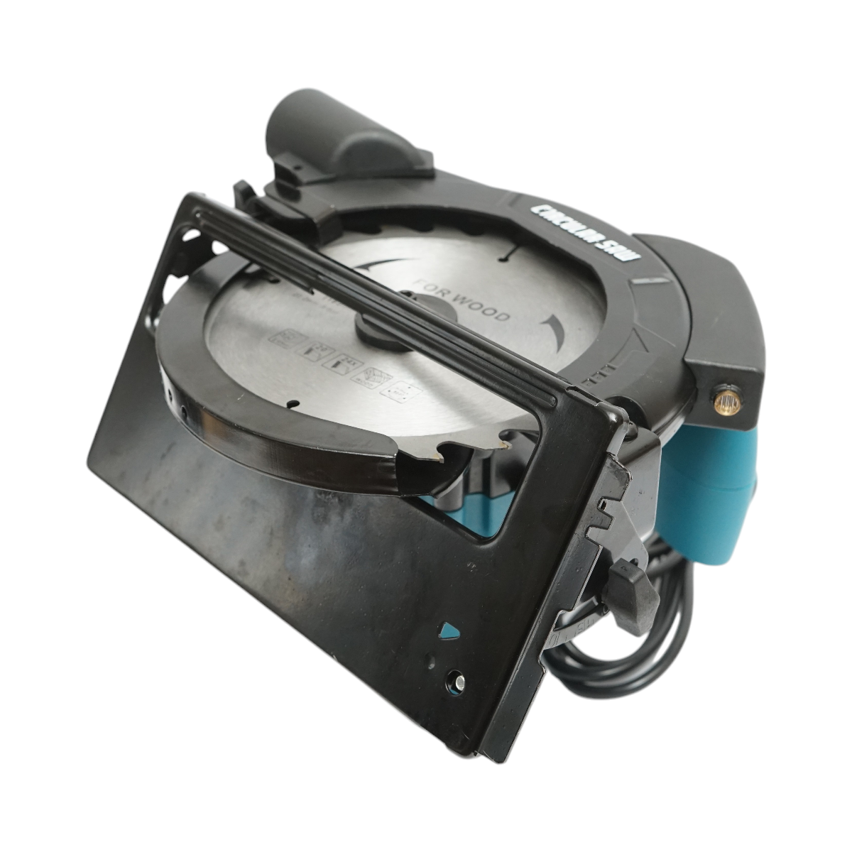 Fierastrau circular de mana cu laser 1050W, 220V, disc 185mm, taiere unghi 0-45°, turatie 5000rpm - imagine 6