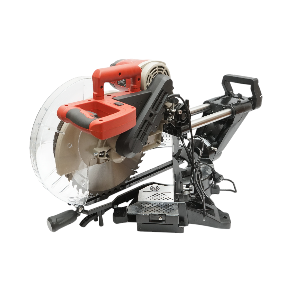 Fierastrau circular stationar 1800W, 220V, disc 305mm 40T, taiere inclinata 45°, 3800rpm - imagine 3