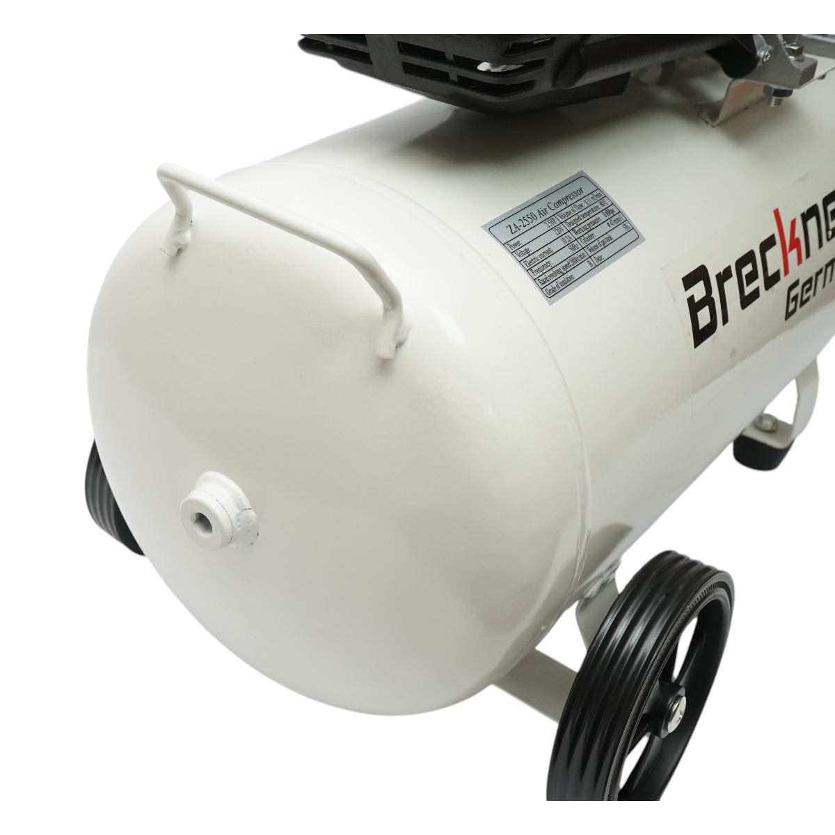 Compresor aer 50L, putere motor 1.9KW/2.5CP, presiune maxima 8 bar, volum aer aspirat 185 L/min Breckner Germany - imagine 9