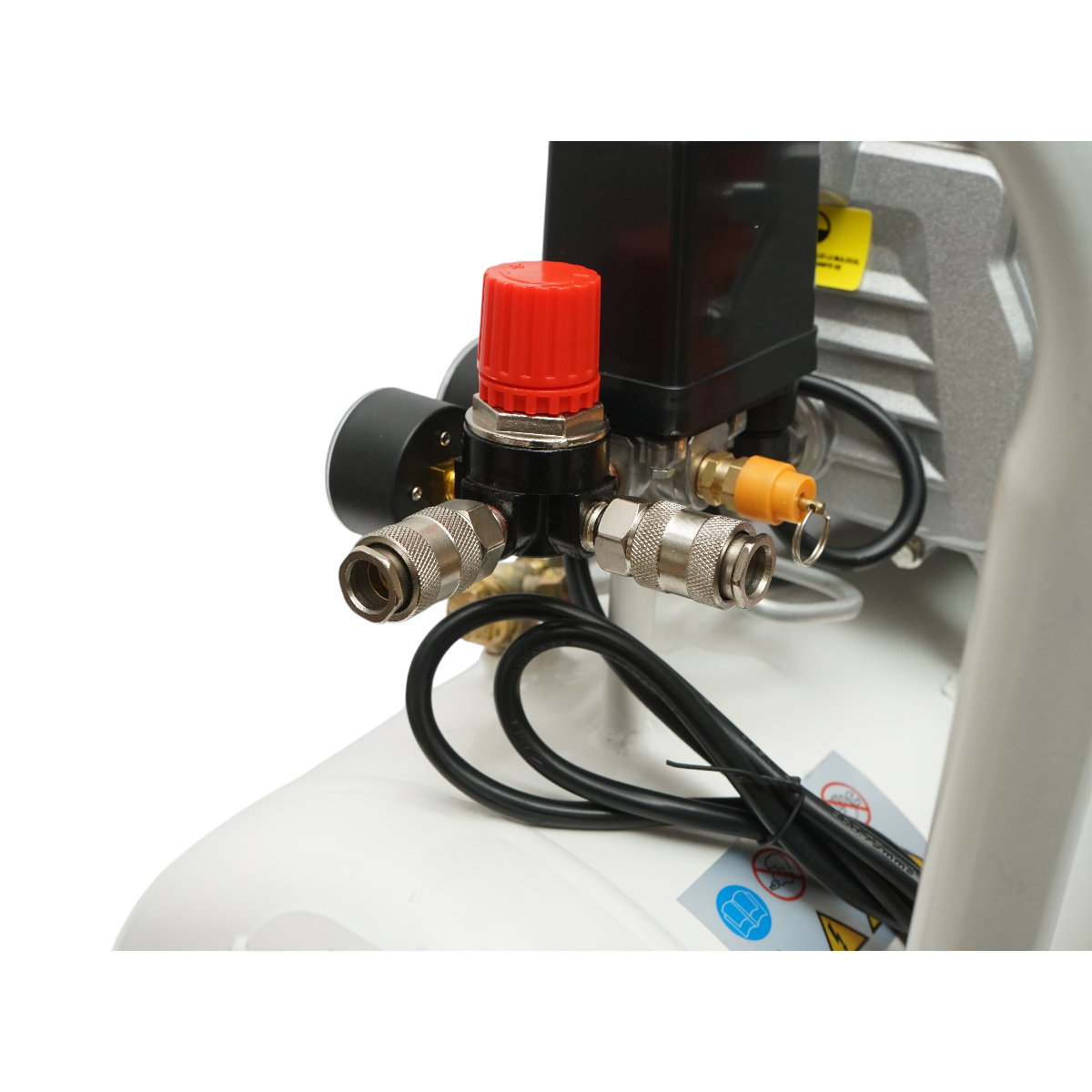 Compresor aer 50L, putere motor 1.9KW/2.5CP, presiune maxima 8 bar, volum aer aspirat 185 L/min Breckner Germany - imagine 7