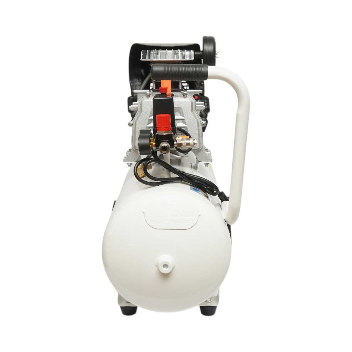 Compresor aer 50L, putere motor 1.9KW/2.5CP, presiune maxima 8 bar, volum aer aspirat 185 L/min Breckner Germany - imagine 4