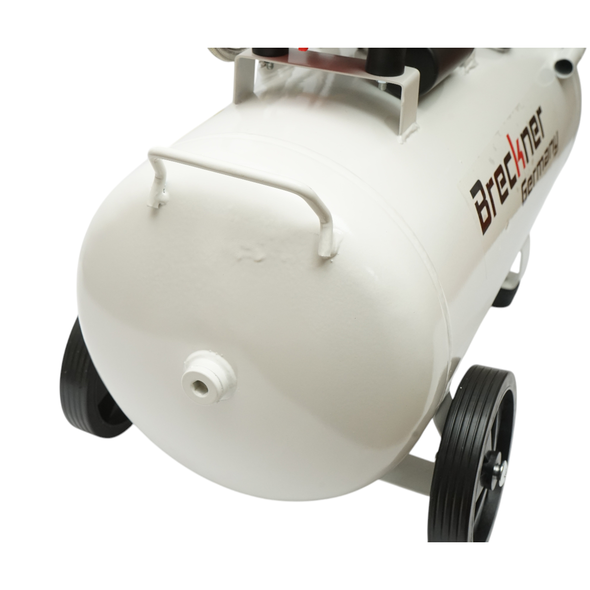 Compresor aer 50L, motor 2 cilindri 1.5KW/2.1CP, presiune maxima 8 bar, volum aer aspirat 155L/min Breckner Germany - imagine 10