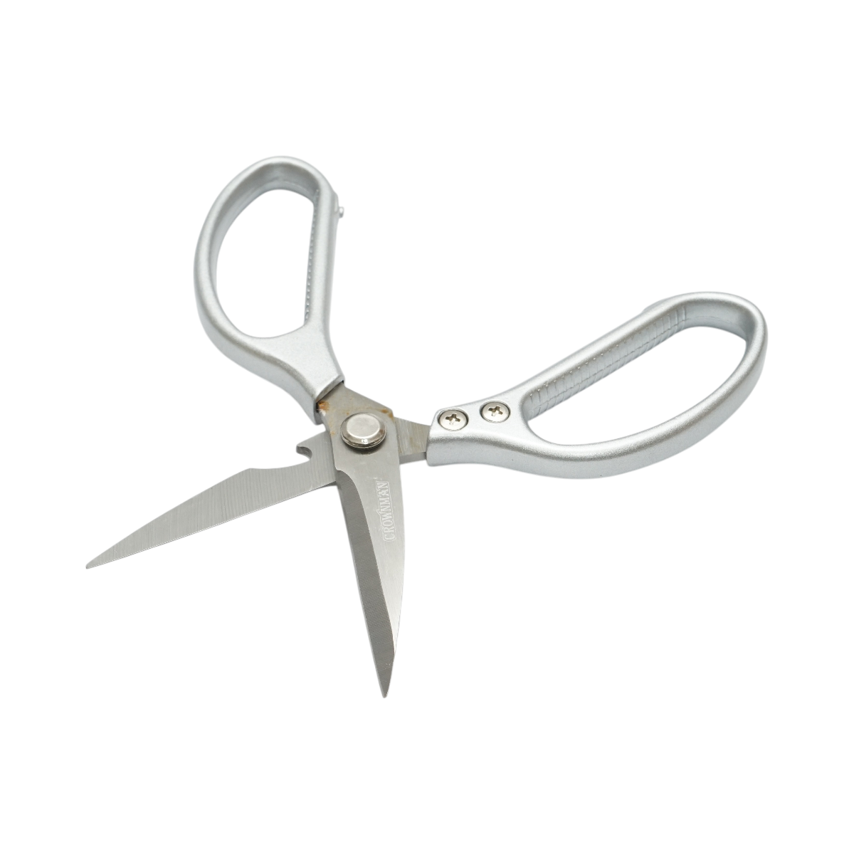 Foarfeca universala 215mm otel inoxidabil, maner ergonomic din aluminiu Crownman - imagine 2