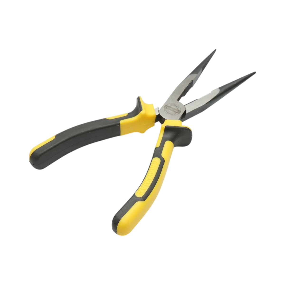 Cleste patent cu varf lung ascutit 200mm profesional Cr-V Crownman - imagine 5