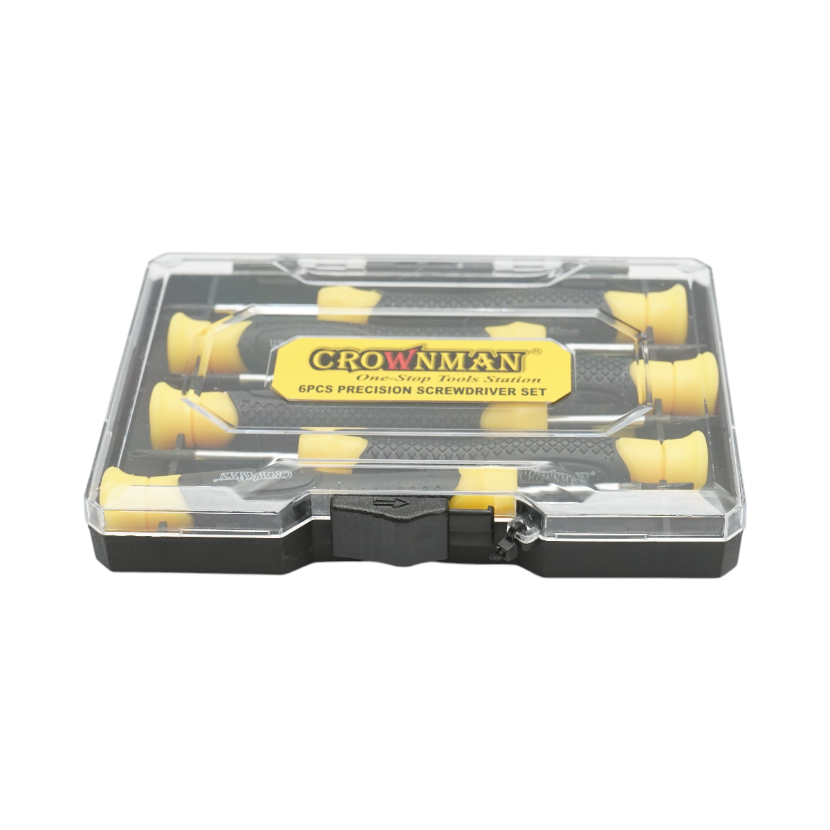 Set 6 surubelnite de precizie drepte si in cruce cu varf magnetic profesionale Cr-V Crownman - imagine 3