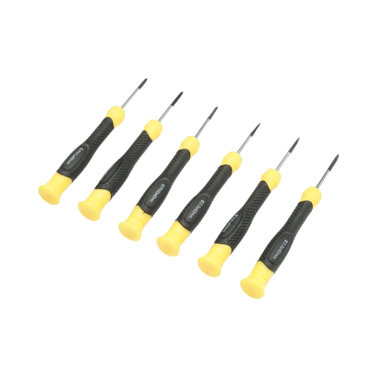 Set 6 surubelnite de precizie drepte si in cruce cu varf magnetic profesionale Cr-V Crownman - imagine 4