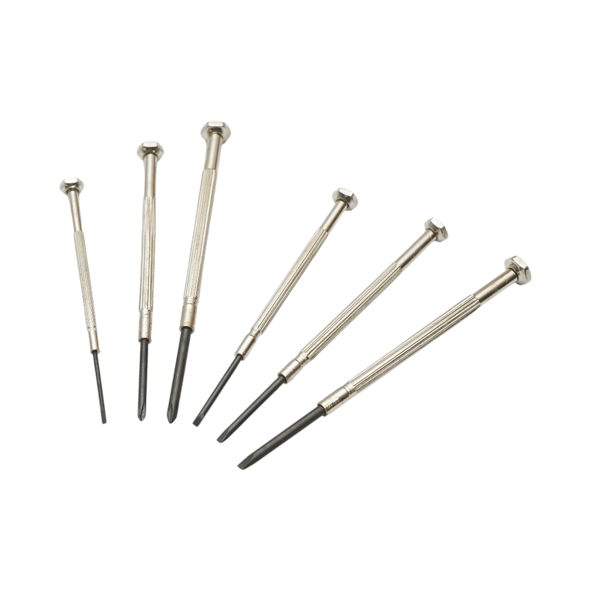 Set 6 surubelnite de precizie drepte si in cruce cu varf magnetic profesionale Cr-V Crownman - imagine 3