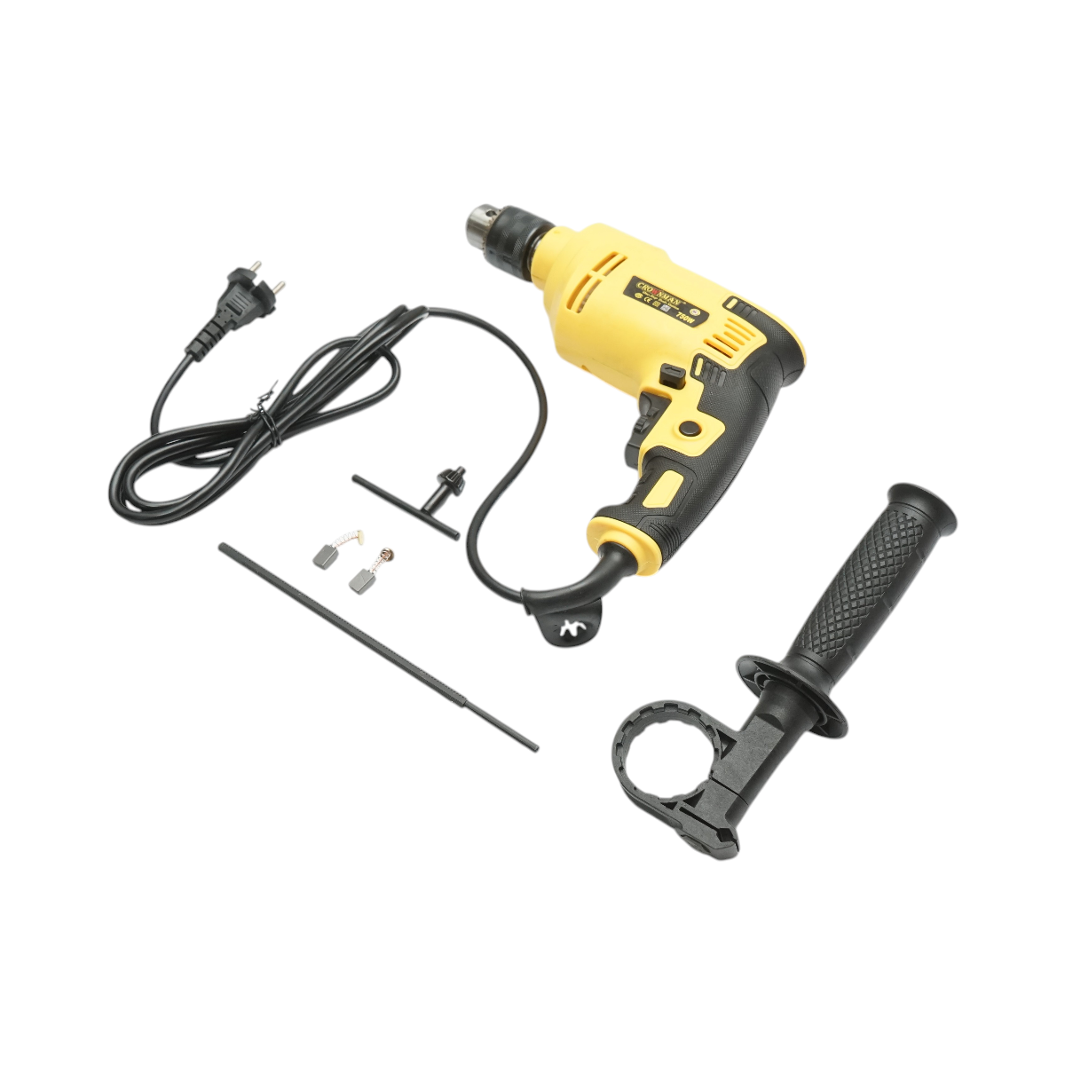 Bormasina cu impact 750W, 220V, mandrina 13mm, turatie 3000rpm Crownman - imagine 3
