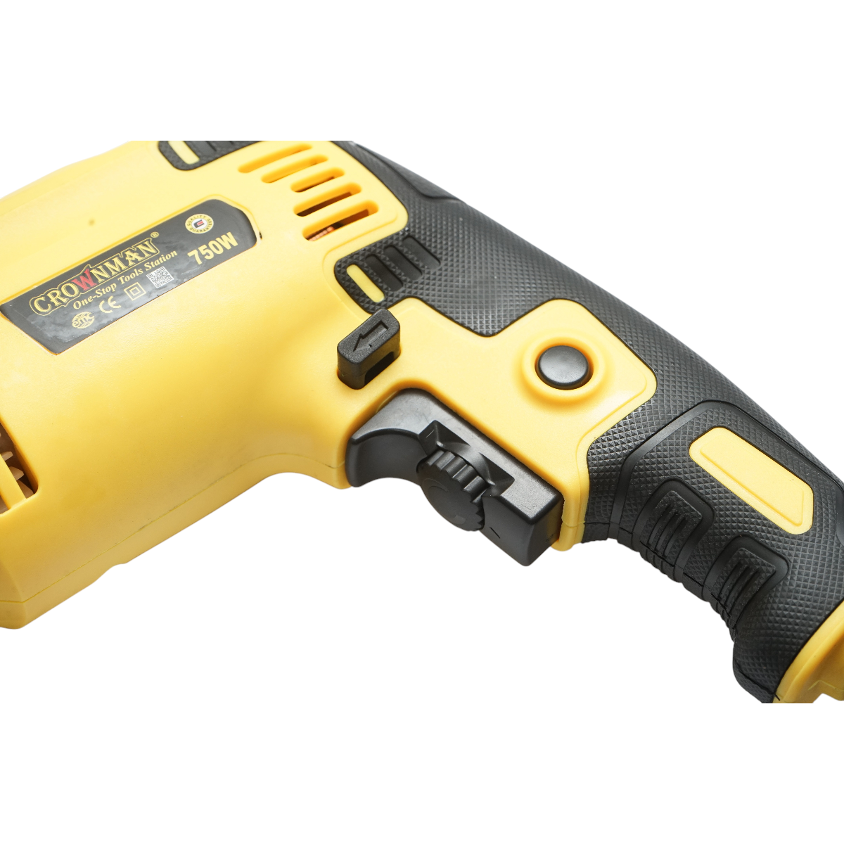 Bormasina cu impact 750W, 220V, mandrina 13mm, turatie 3000rpm Crownman - imagine 5