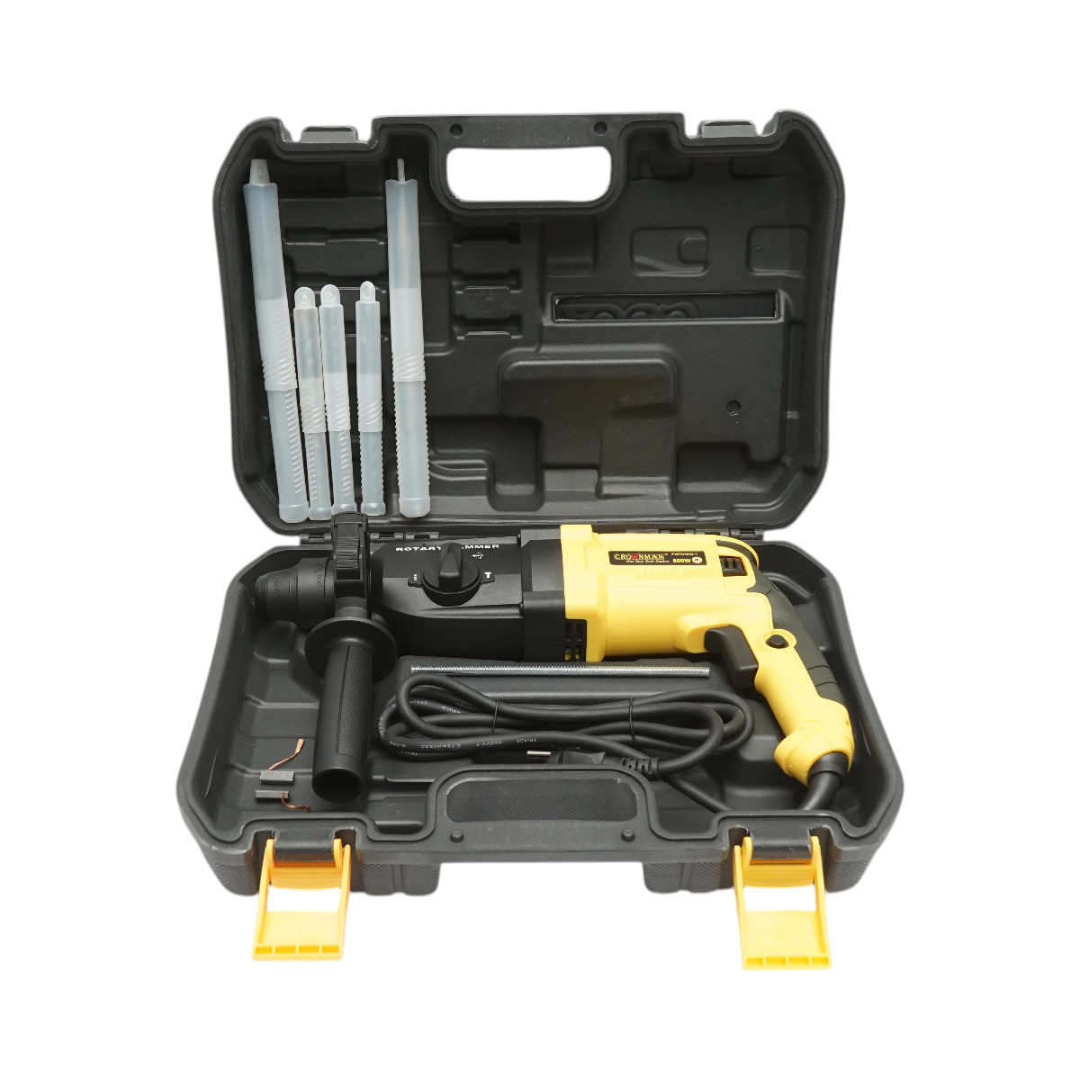 Ciocan rotopercutor 800W, 3 Joule cu mandrina SDS Plus, diametru 26mm, turatie 1120rpm Crownman