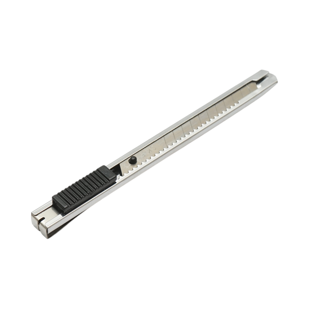 Cutit cutter profesional cu lama otel 9mm SK5, corp otel inoxidabil Crownman - imagine 3