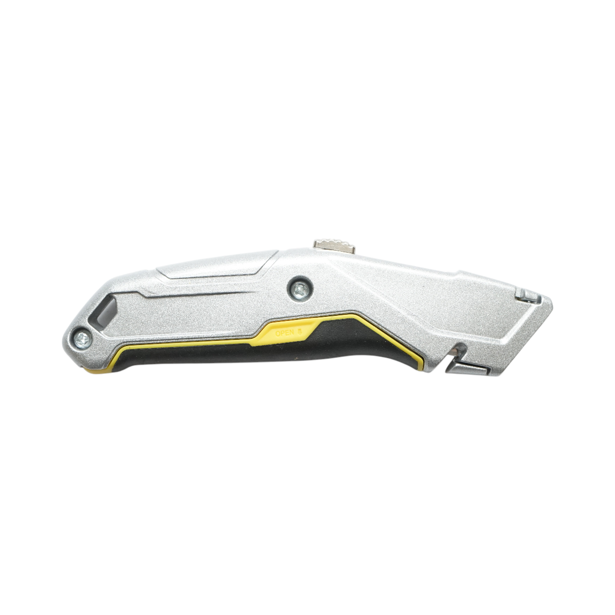 Cutit cutter profesional cu lama otel 19mm SK5 retractabila, corp aluminiu Heavy Duty Crownman - imagine 3