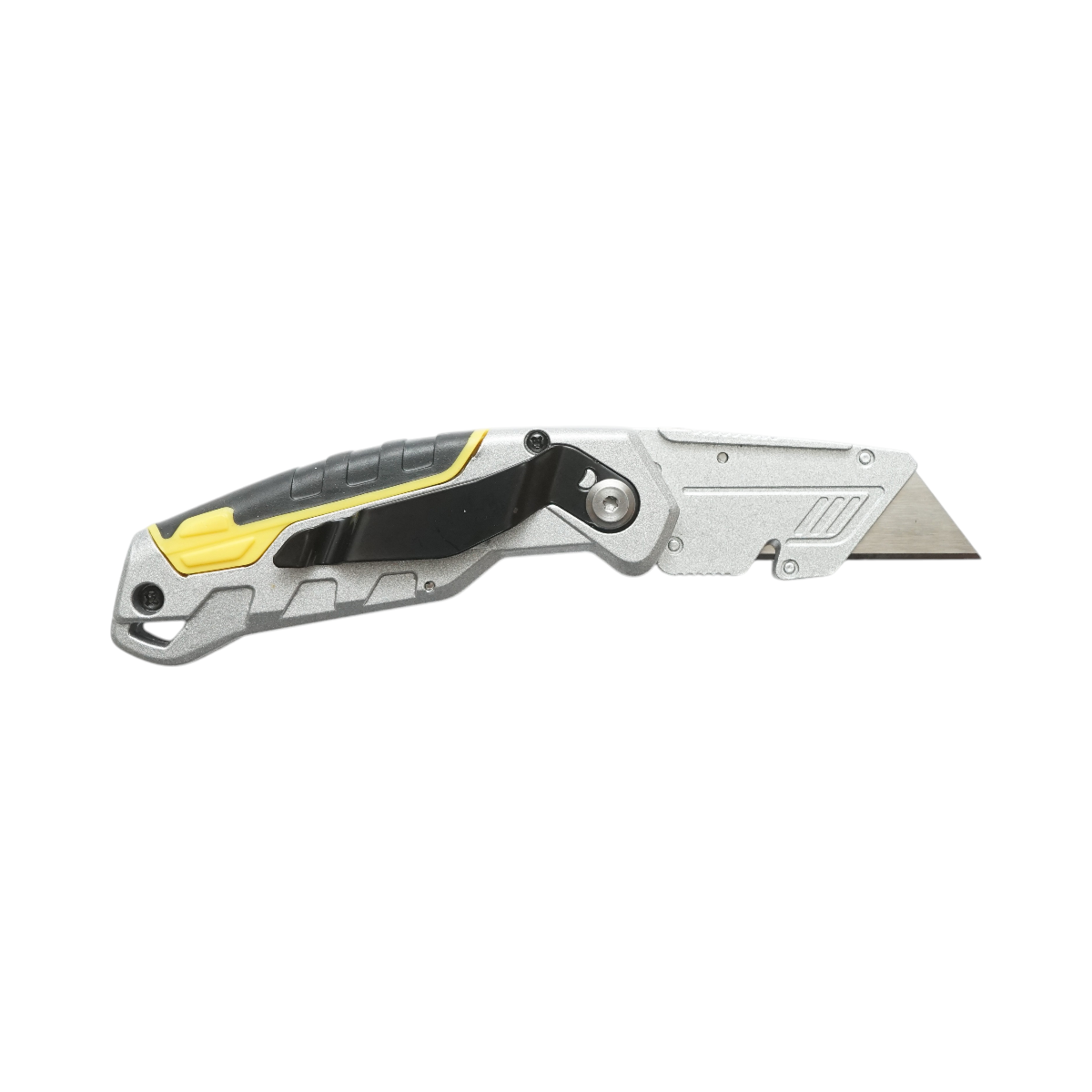 Cutit cutter profesional pliabil cu lama otel 19mm SK5, corp aluminiu Heavy Duty Crownman - imagine 2
