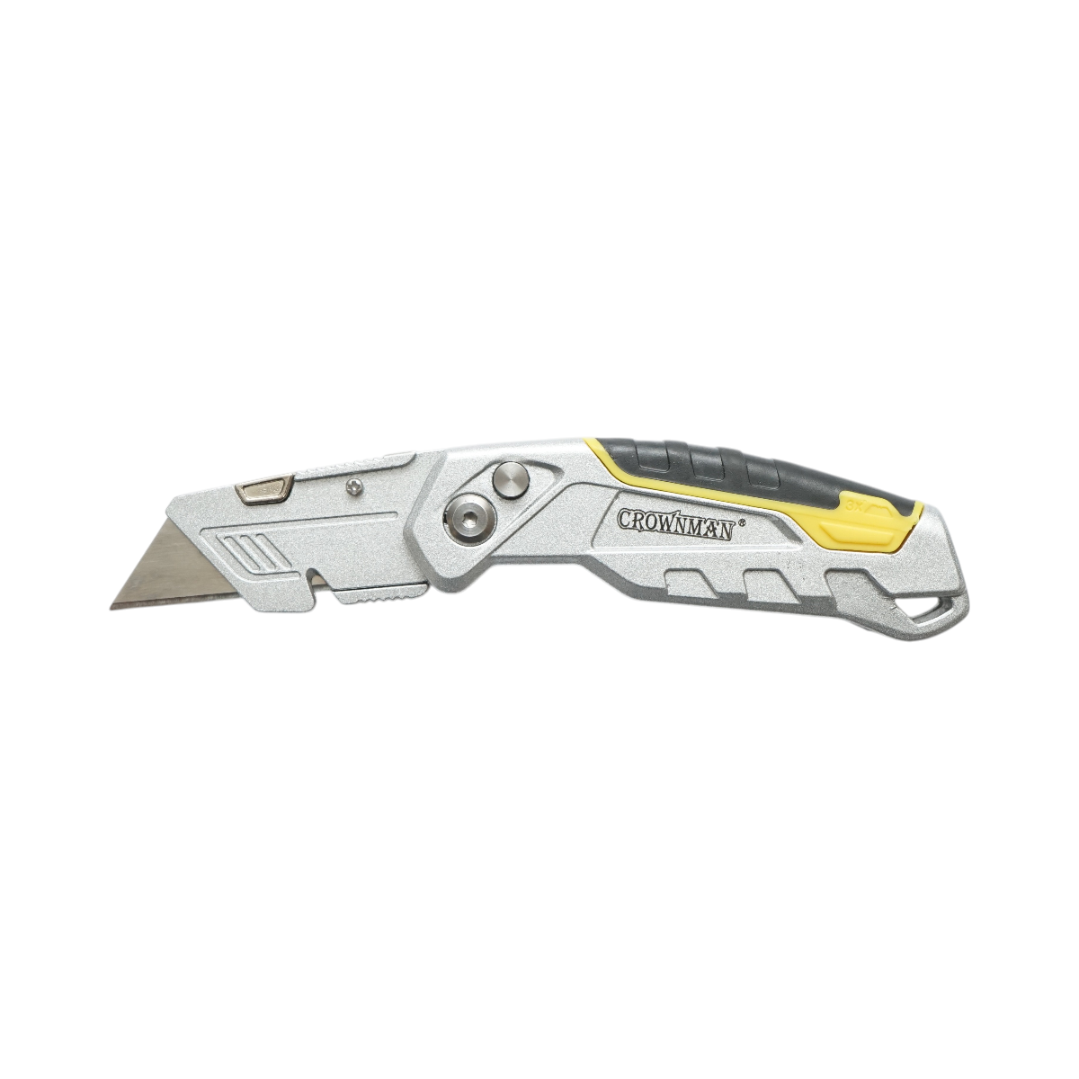 Cutit cutter profesional pliabil cu lama otel 19mm SK5, corp aluminiu Heavy Duty Crownman