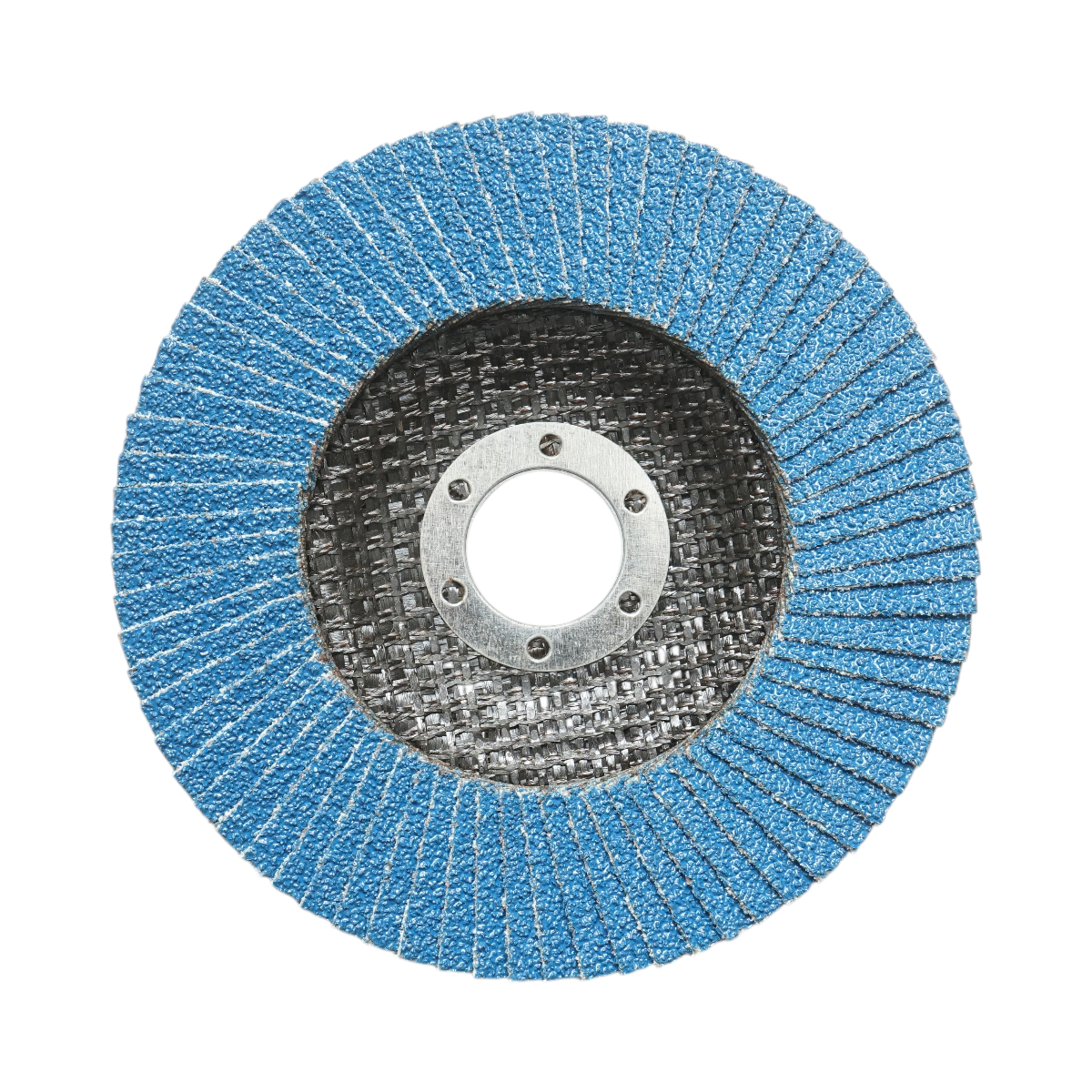 Disc lamelar abraziv cu zirconiu 125x22mm T27 ZA40 pentru slefuire, polizare metal si inox Breckner Germany - imagine 2