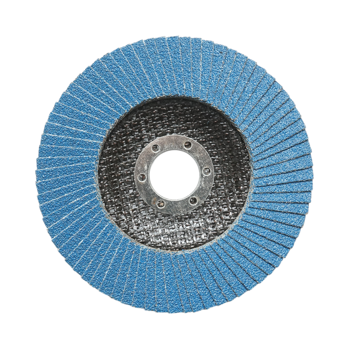 Disc lamelar abraziv cu zirconiu 125x22mm T27 ZA80 pentru slefuire, polizare metal si inox Breckner Germany - imagine 2