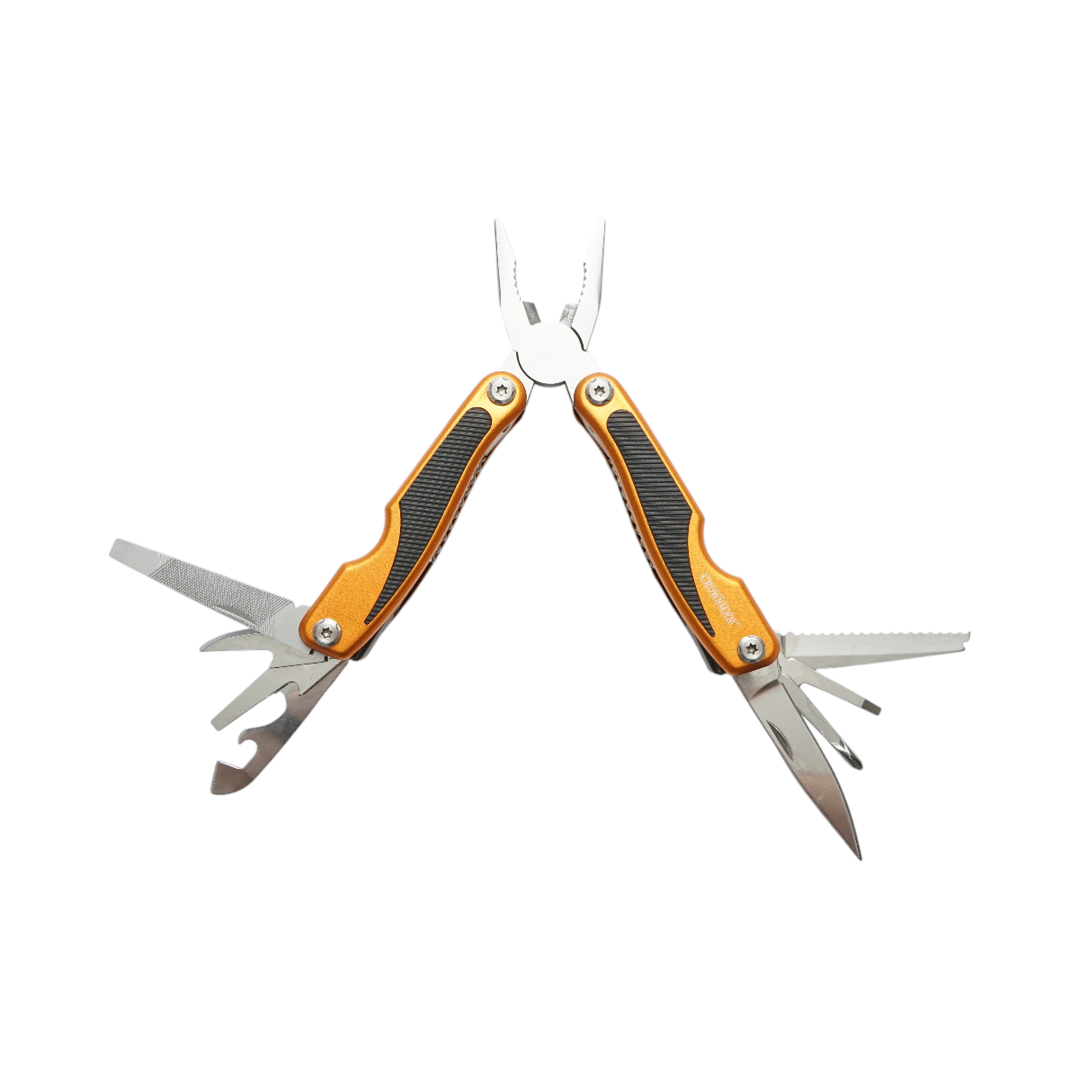 Cleste multifunctional pliabil 9 in 1 din otel inoxidabil 160mm Crownman - imagine 4