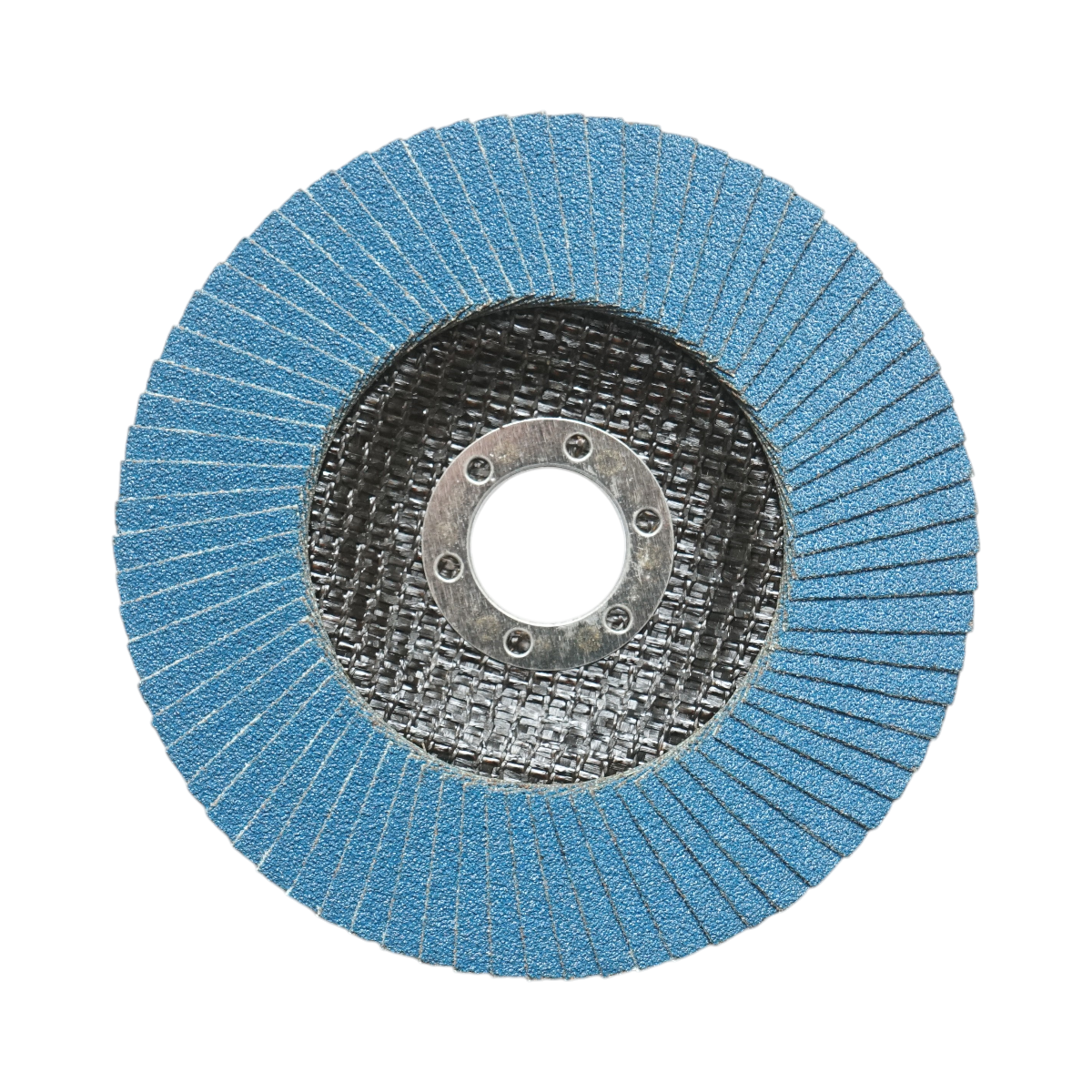 Disc lamelar abraziv cu zirconiu 125x22mm T27 ZA100 pentru slefuire, polizare metal si inox Breckner Germany - imagine 2