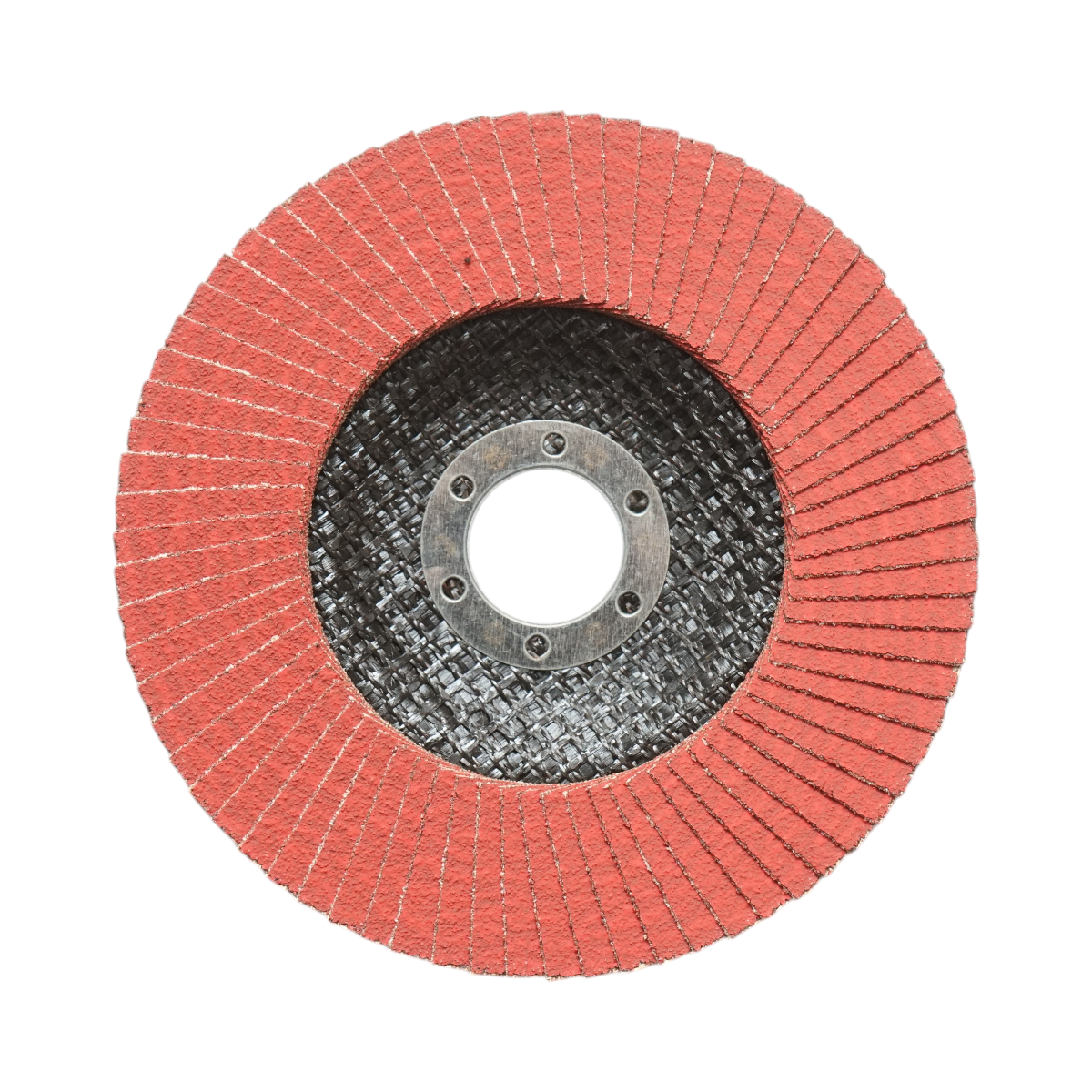 Disc lamelar abraziv corund 125x22mm T27 CA100 pentru slefuire/polizare inox si metal Breckner Germany - imagine 2