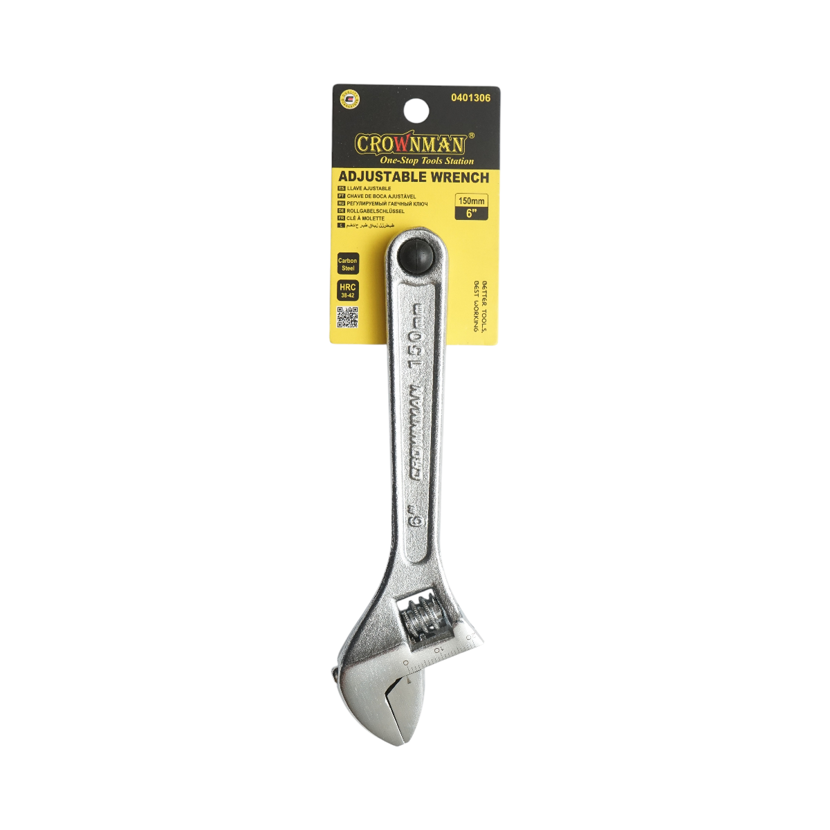 Cheie franceza reglabila 150mm Crownman - imagine 2
