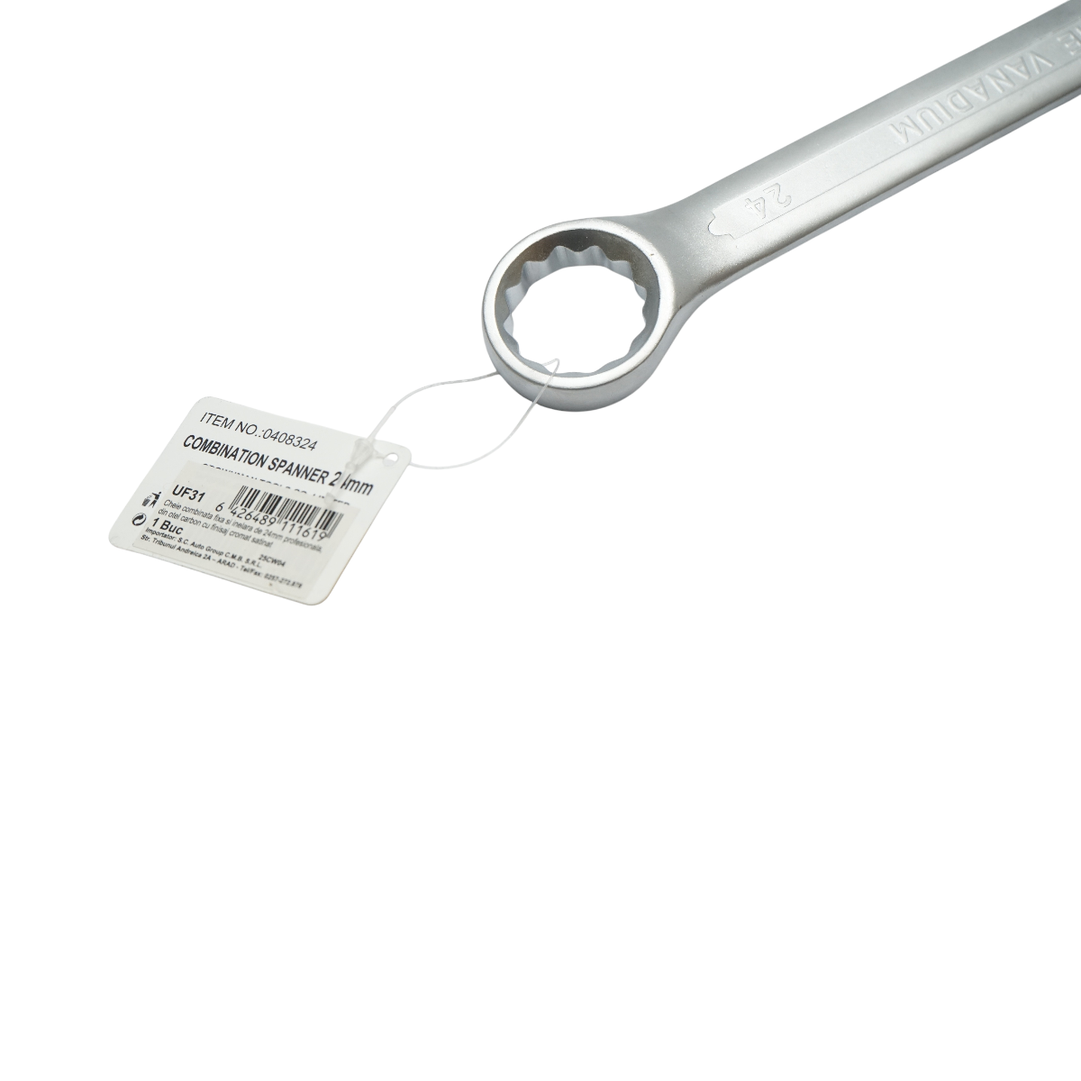 Cheie combinata fixa si inelara 24mm Cr-V Crownman - imagine 5