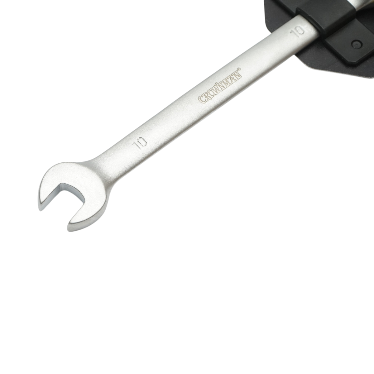 Cheie combinata fixa si inelara cu clichet 10mm Cr-V Crownman - imagine 4