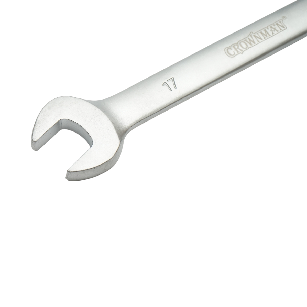 Cheie combinata fixa si inelara cu clichet 17mm Cr-V Crownman - imagine 4