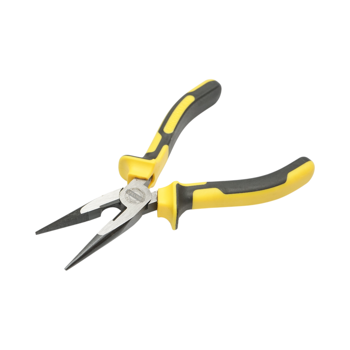 Cleste patent cu varf lung ascutit 165mm profesional Cr-V Crownman - imagine 2