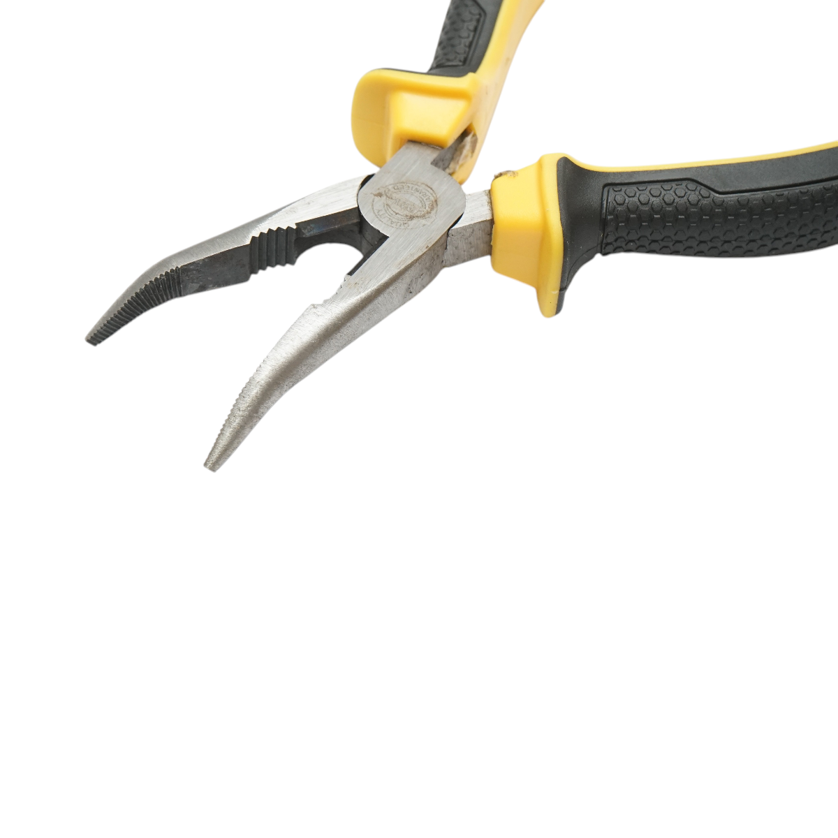 Cleste patent cu varf indoit 165mm profesional Cr-V Crownman - imagine 5
