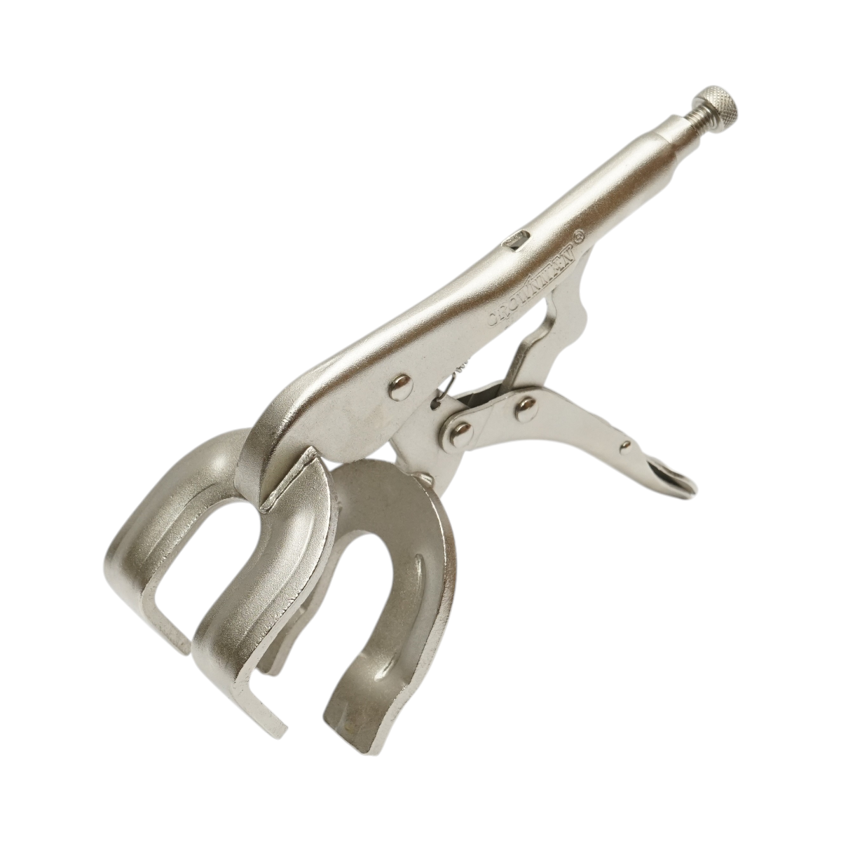 Cleste autoblocant cu falci tip U 250mm pentru sudura Crownman - imagine 2