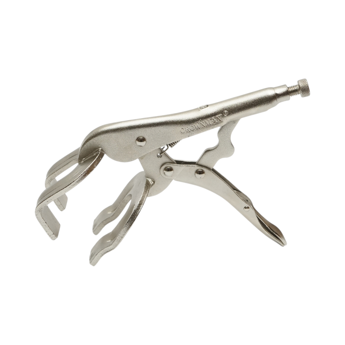 Cleste autoblocant cu falci tip U 250mm pentru sudura Crownman - imagine 3