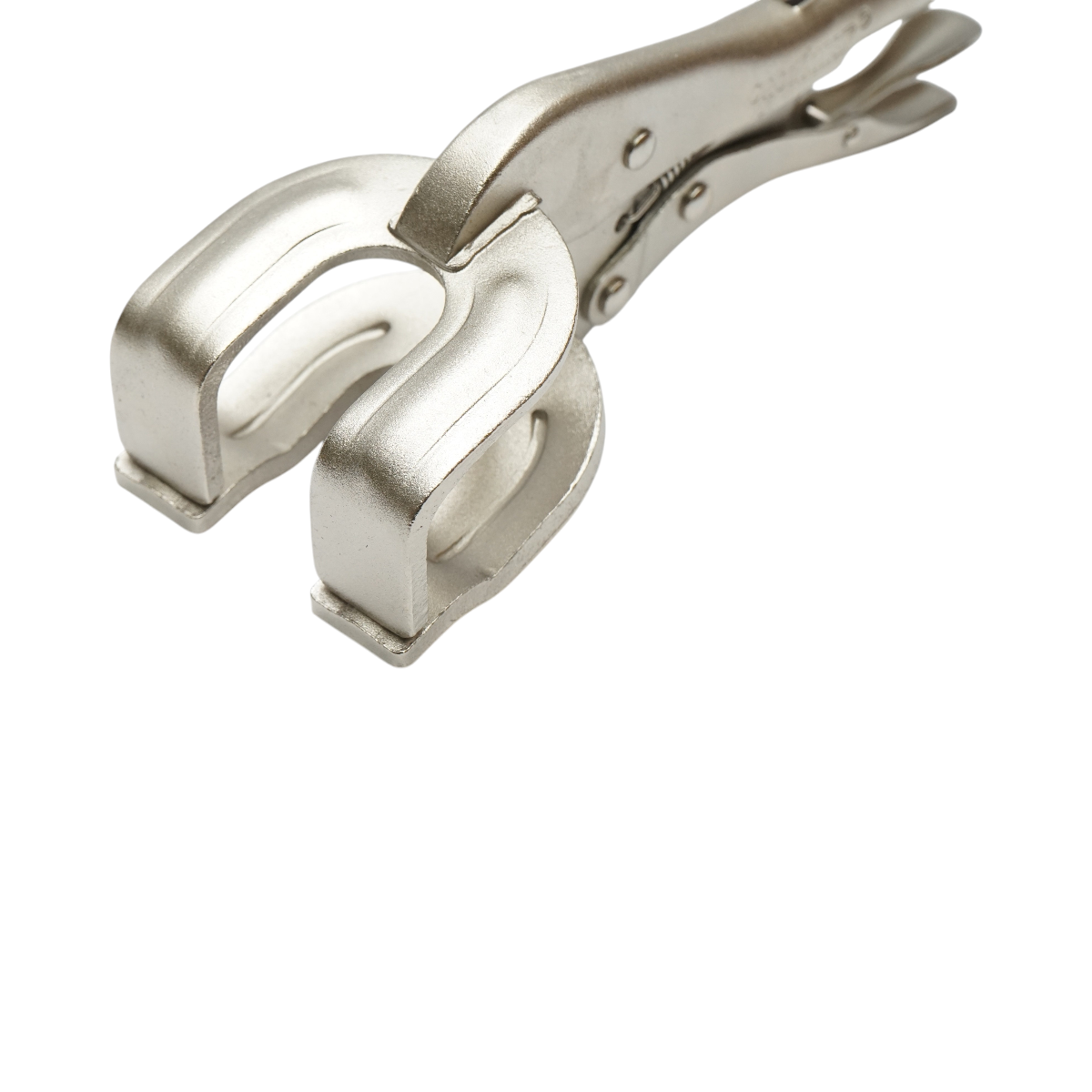 Cleste autoblocant cu falci tip U 250mm pentru sudura Crownman - imagine 5