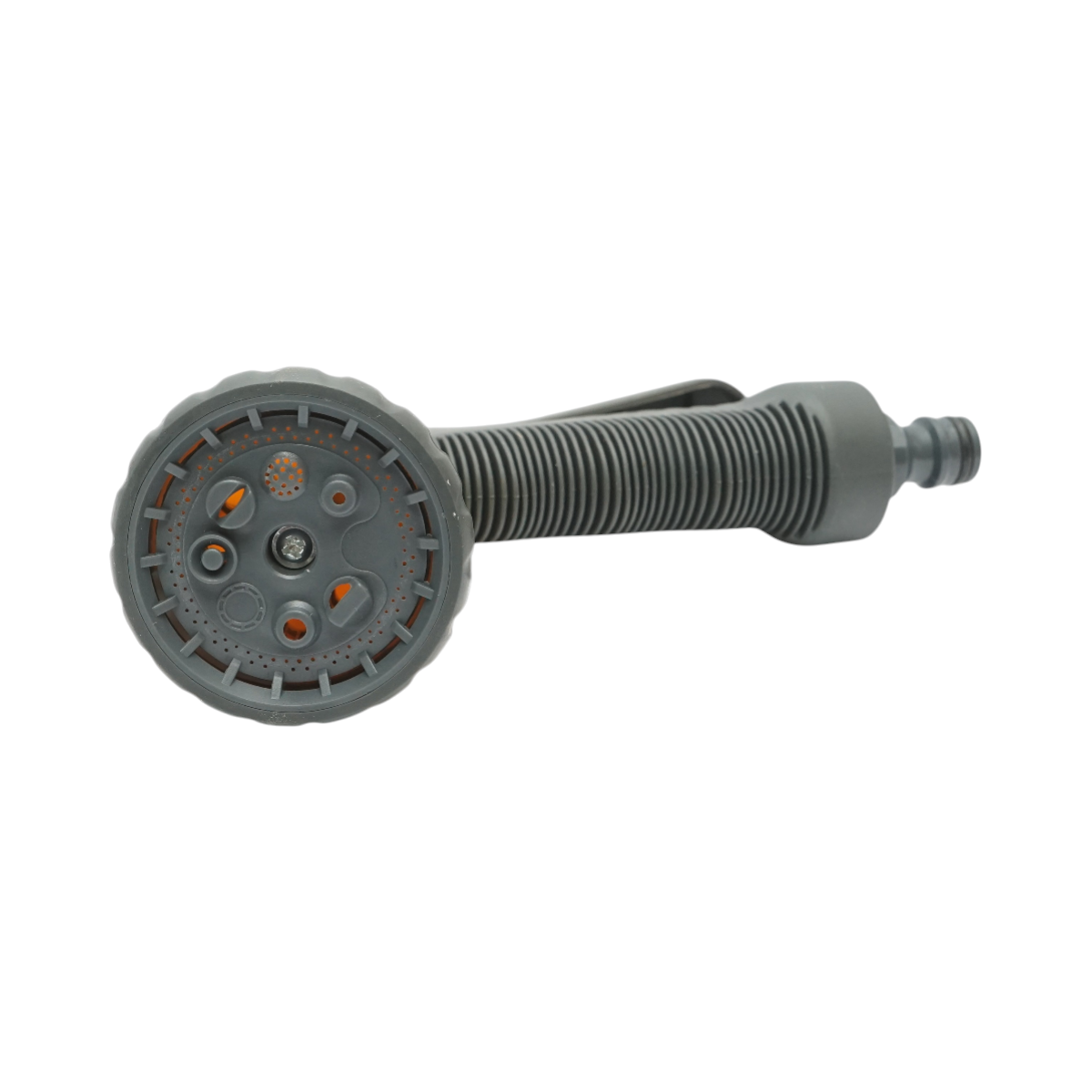 Set pistol de stropit reglabil 8 moduri cu 2 conectori 1/2 si adaptor 1/2-3/4 pentru furtun gradina Crownman - imagine 3
