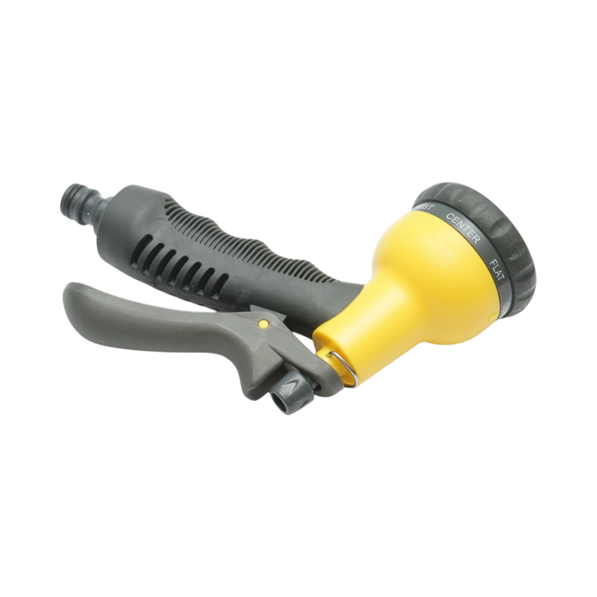 Set pistol de stropit reglabil 8 moduri cu 2 conectori 1/2 si adaptor 1/2-3/4 pentru furtun gradina Crownman - imagine 4