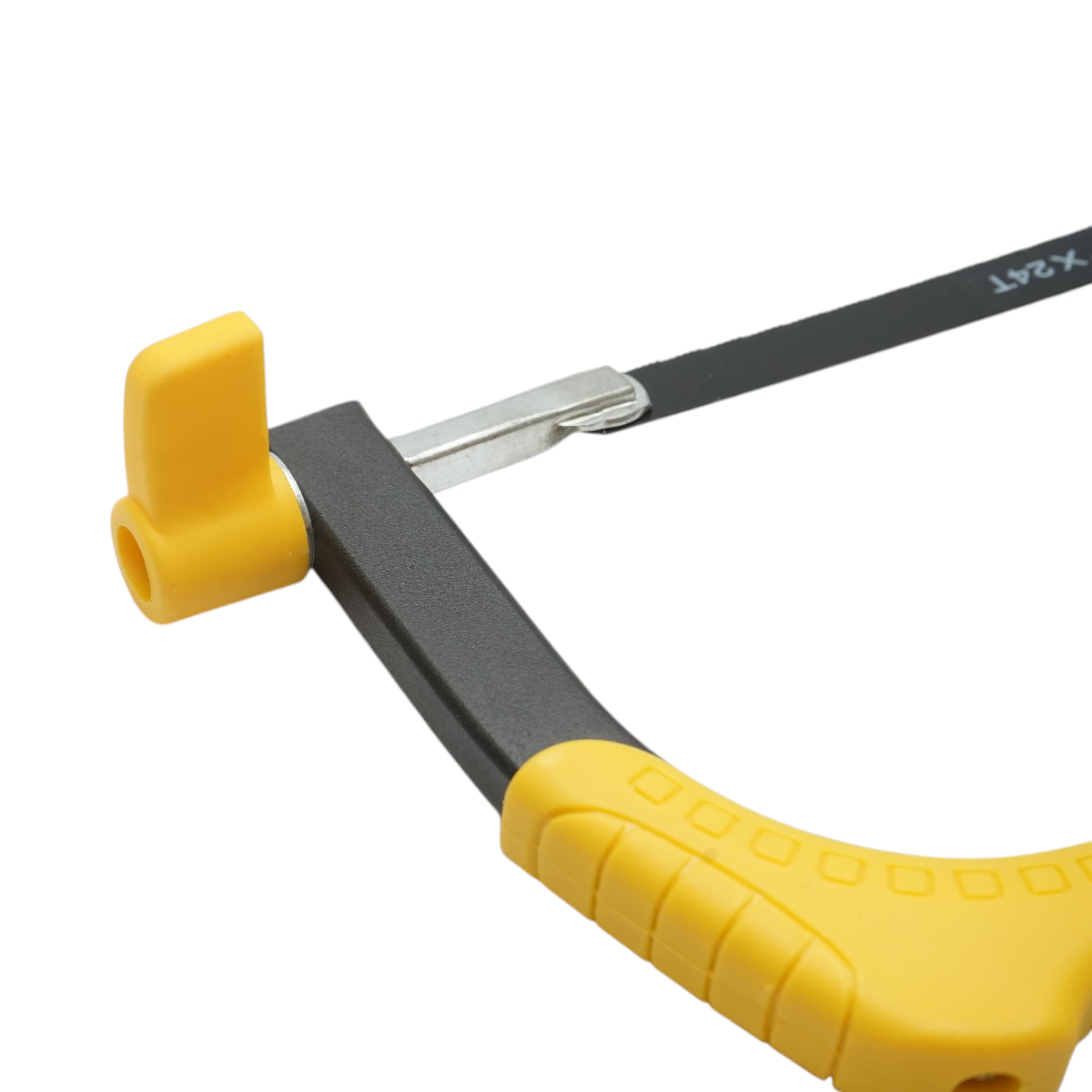 Fierastrau bomfaier manual aluminiu 300mm pentru metal, lemn Crownman - imagine 5