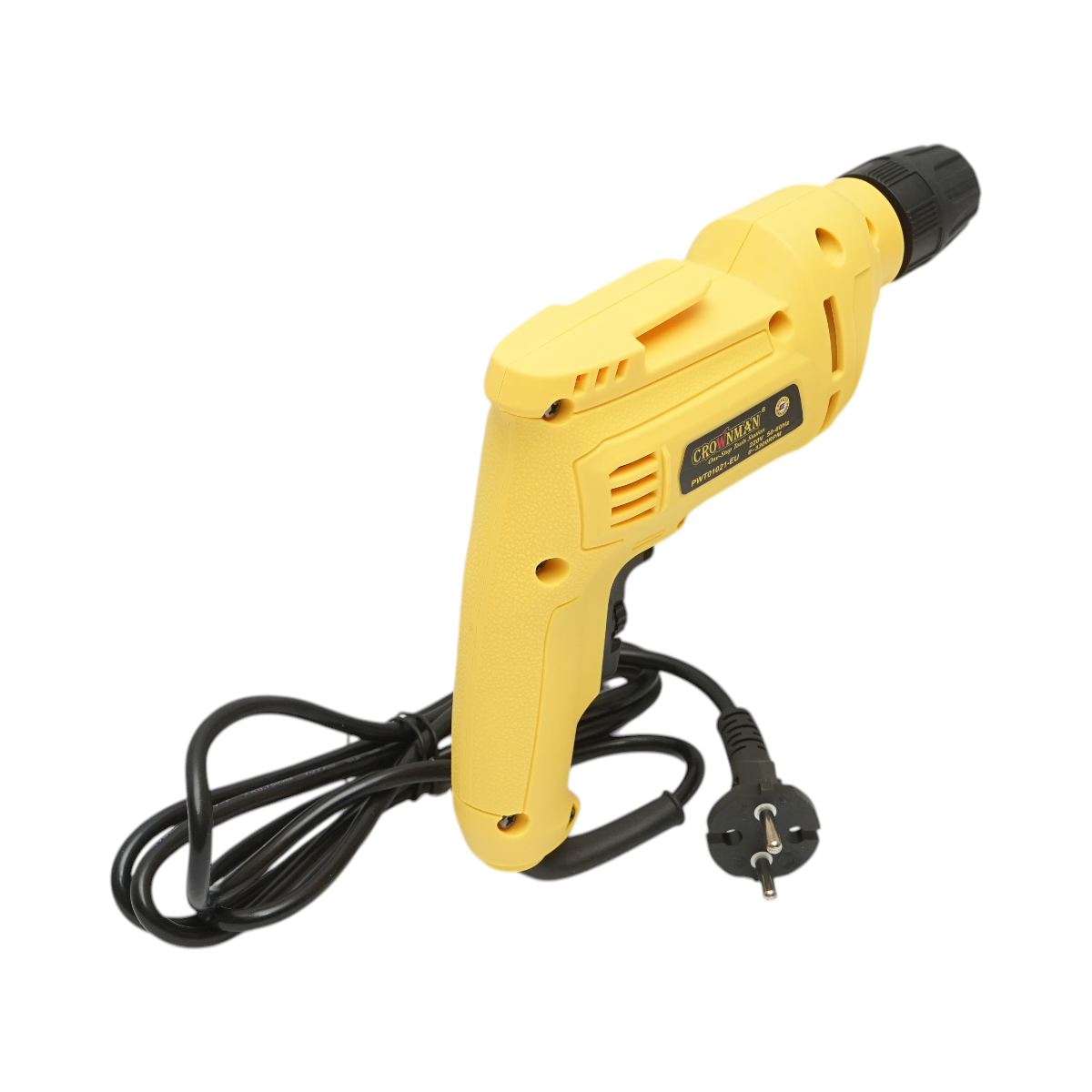 Masina de gaurit si insurubat 500W, mandrina rapida 10mm, turatie 3300rpm Crownman - imagine 4