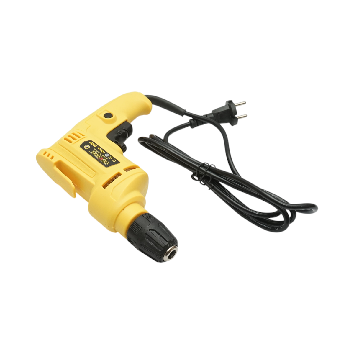 Masina de gaurit si insurubat 500W, mandrina rapida 10mm, turatie 3300rpm Crownman - imagine 5