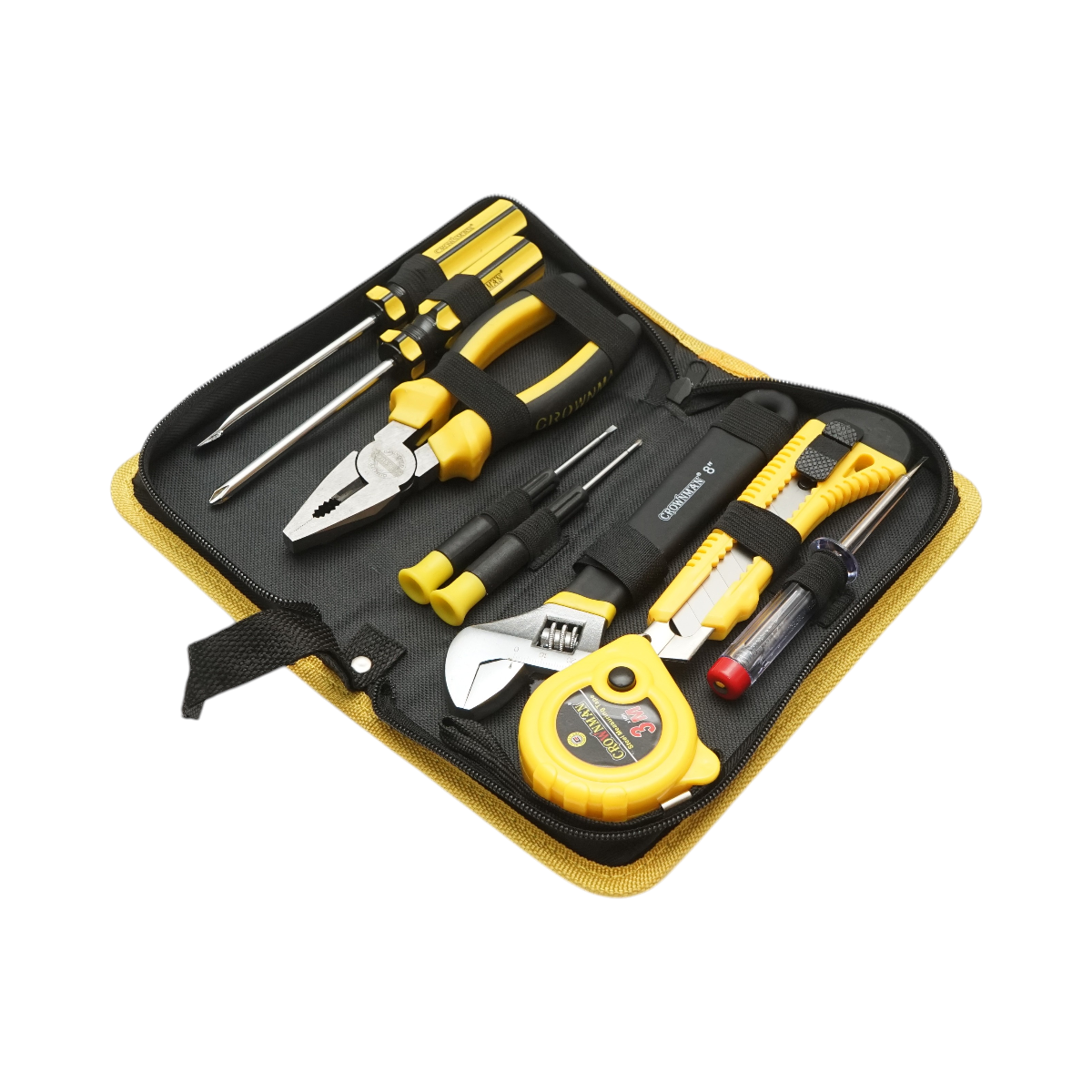 Trusa scule si unelte combinate 9 piese Crownman - imagine 2