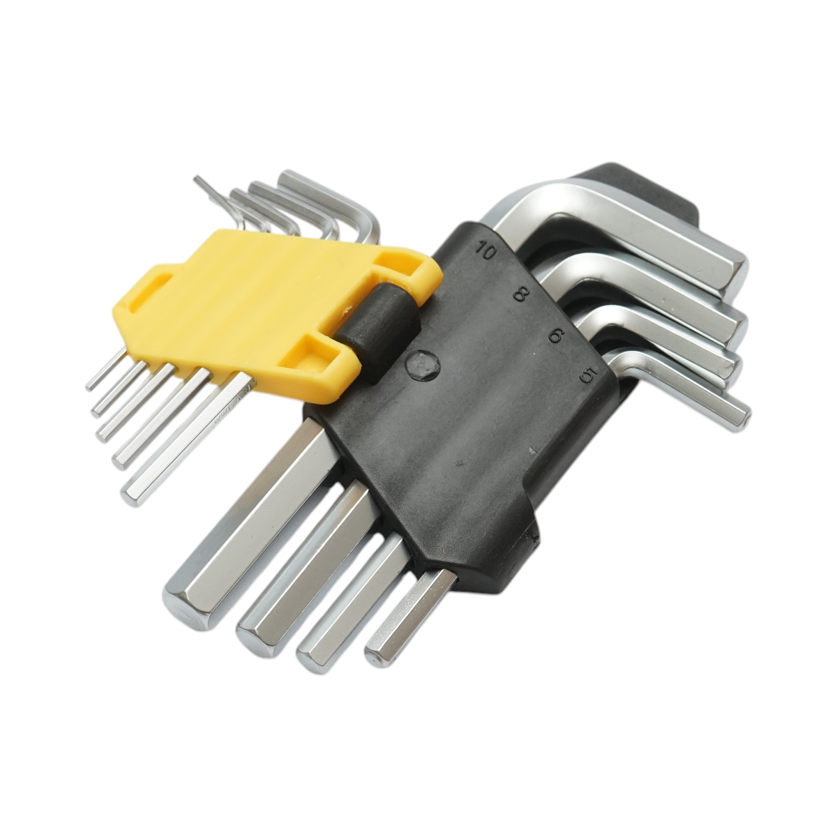Set 9 chei imbus hexagonale 1.5-10mm Cr-V Crownman - imagine 5