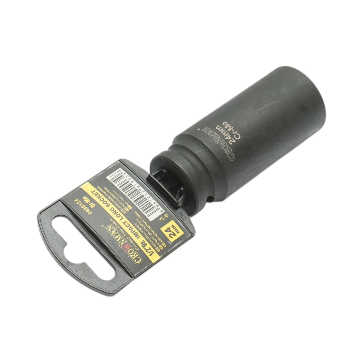 Cheie tubulara de impact lunga 24mm, patrat 1/2 inch Cr-Mo Crownman - imagine 3