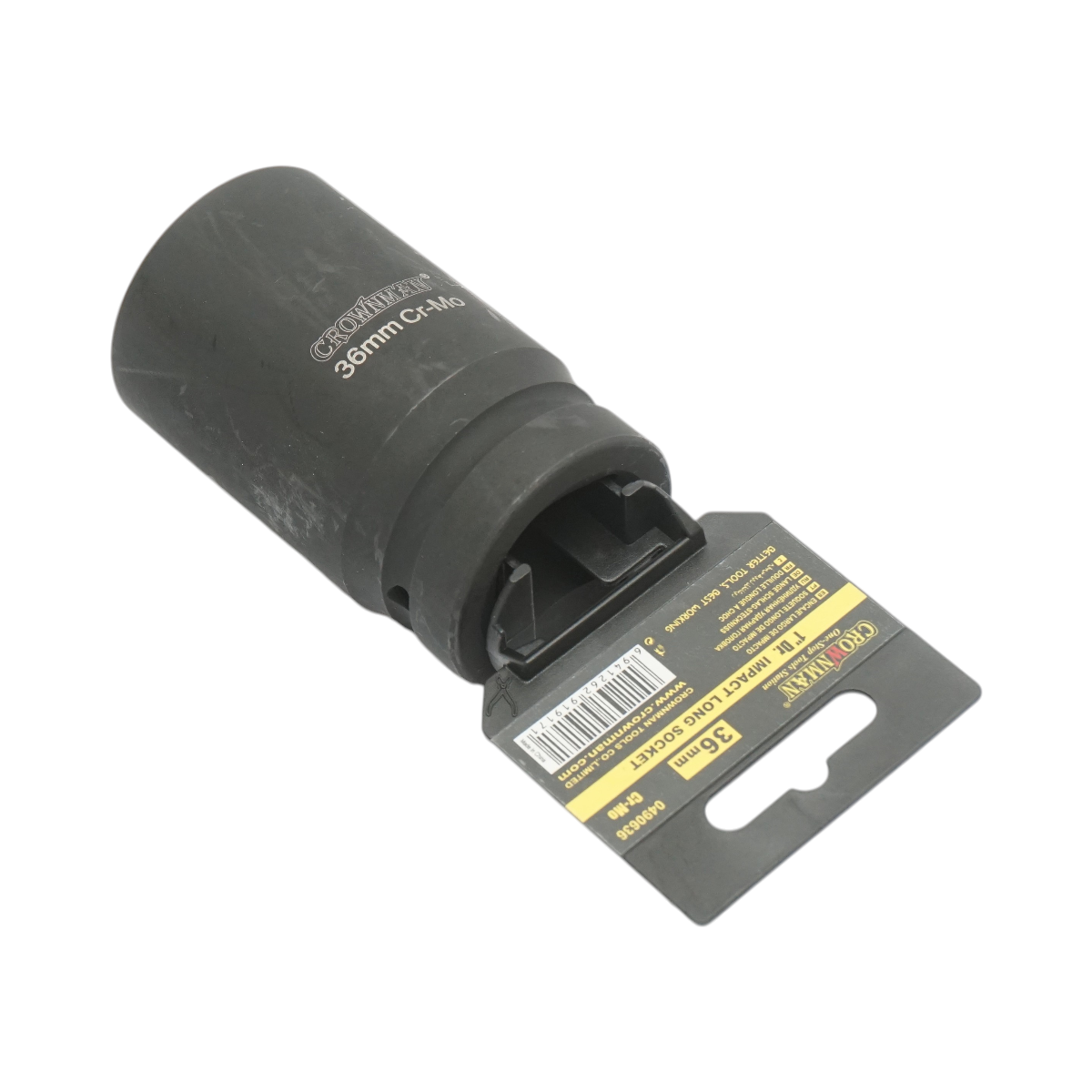 Cheie tubulara de impact lunga 36mm, patrat 1 inch Cr-Mo Crownman - imagine 2